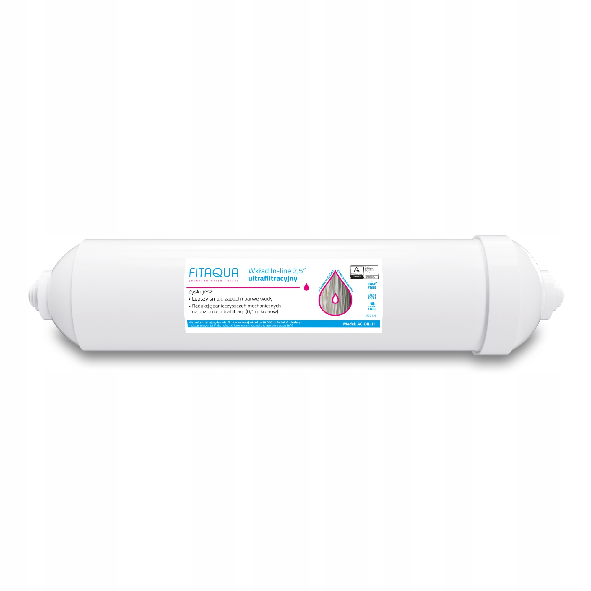 AC-ILW-25-QC-HF Membrana Kapilarna Fitaqua 2,5" Qc