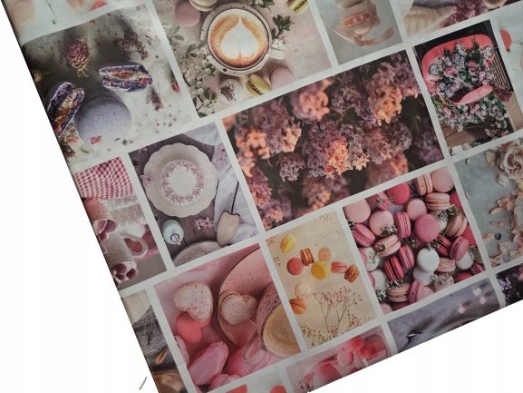 OBRUS CERATA SŁODKA KAWA CIASTECZKA NA WYMIAR METRY Kształt różne kształty