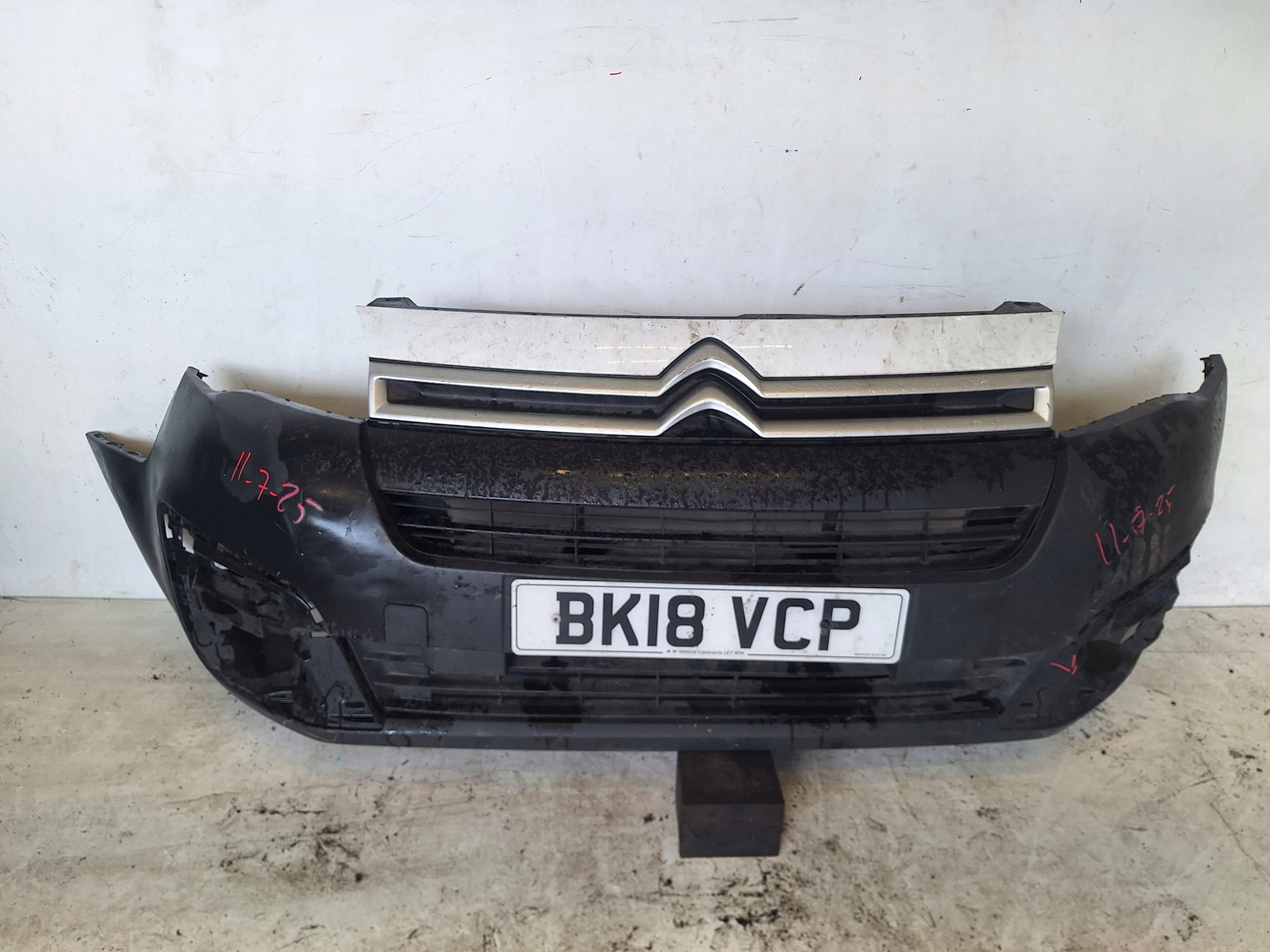 CITROEN BERLINGO III LIFT 15-18 bumper