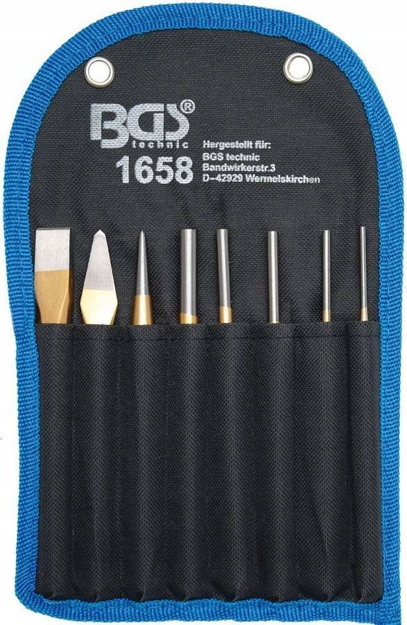 Набір перфораторів і різців 8 ч.