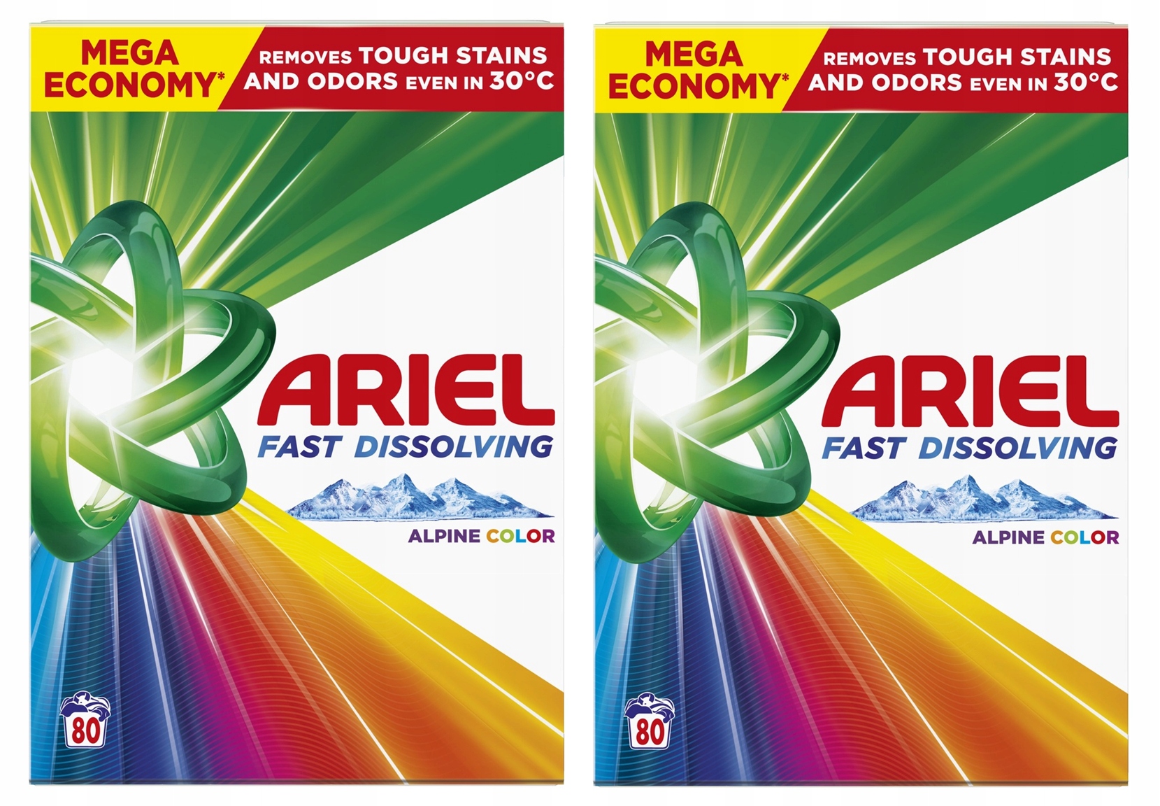 Ariel Proszek do prania Color 2x4,4 kg 160 prań