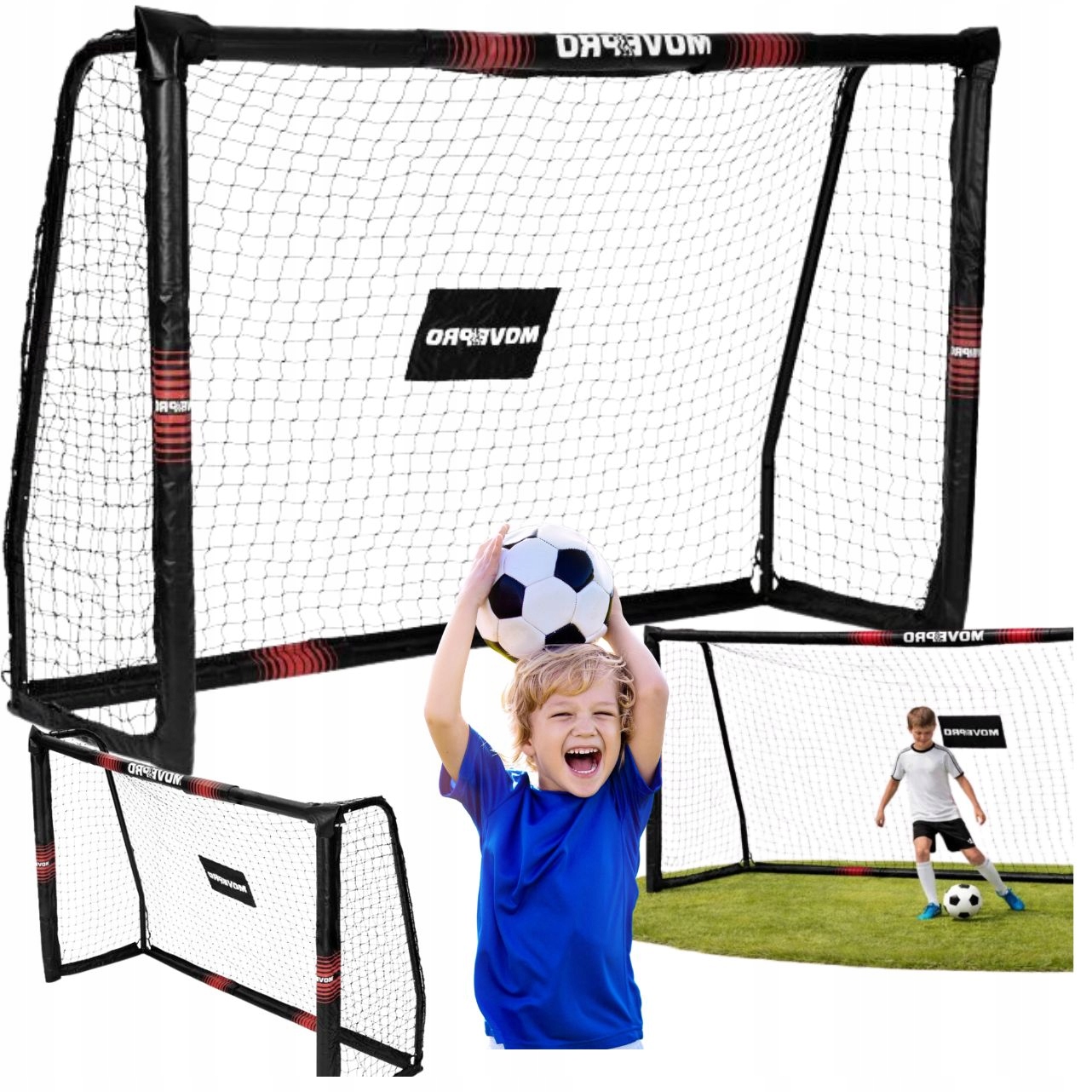 Bramka Piłkarska Dla Dzieci 300X200 Ogrodowa Metalowa Z Siatką XXL Duża