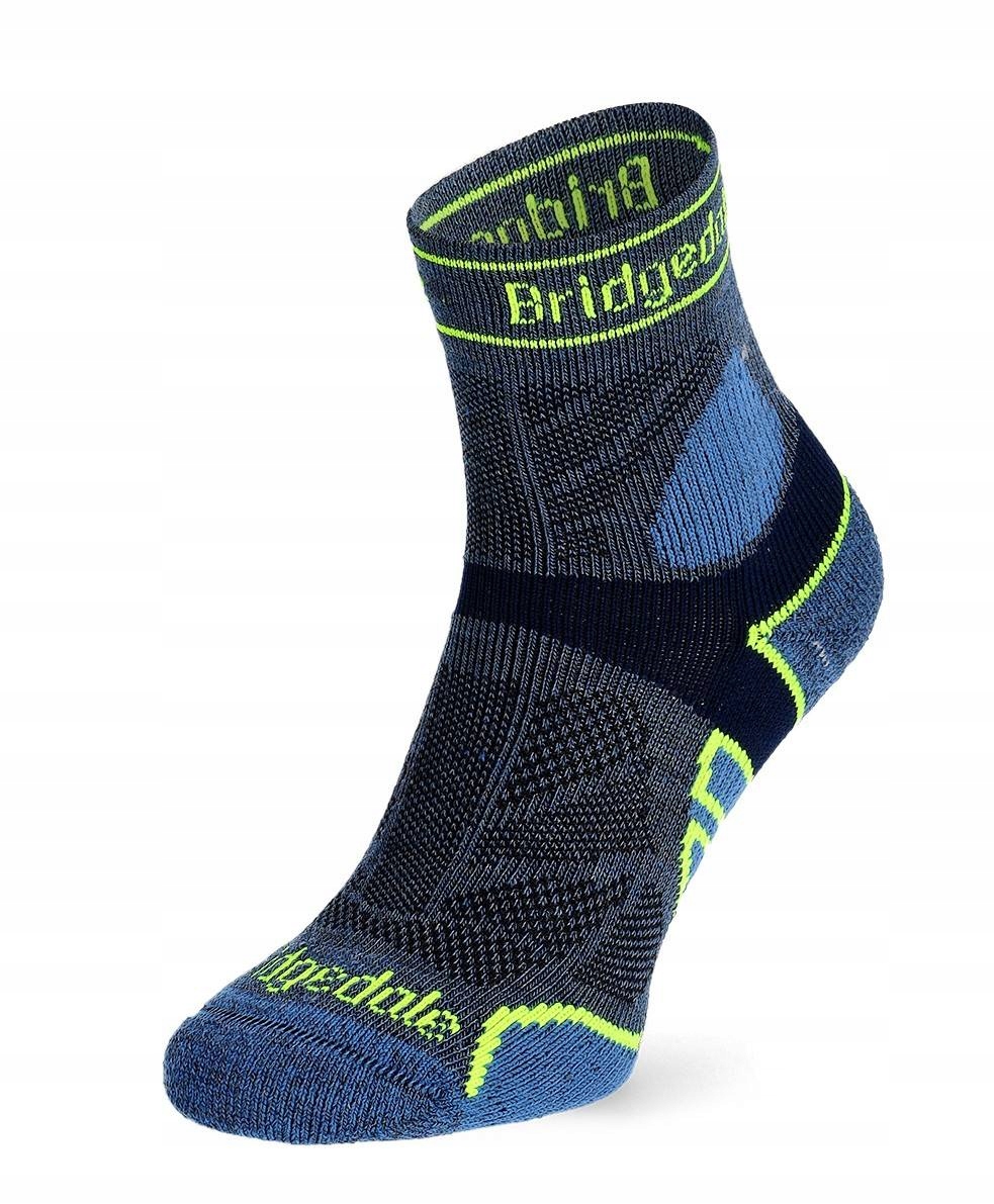 Męskie skarpety do biegania Bridgedale Lightweight T2 Merino Sport 40-43