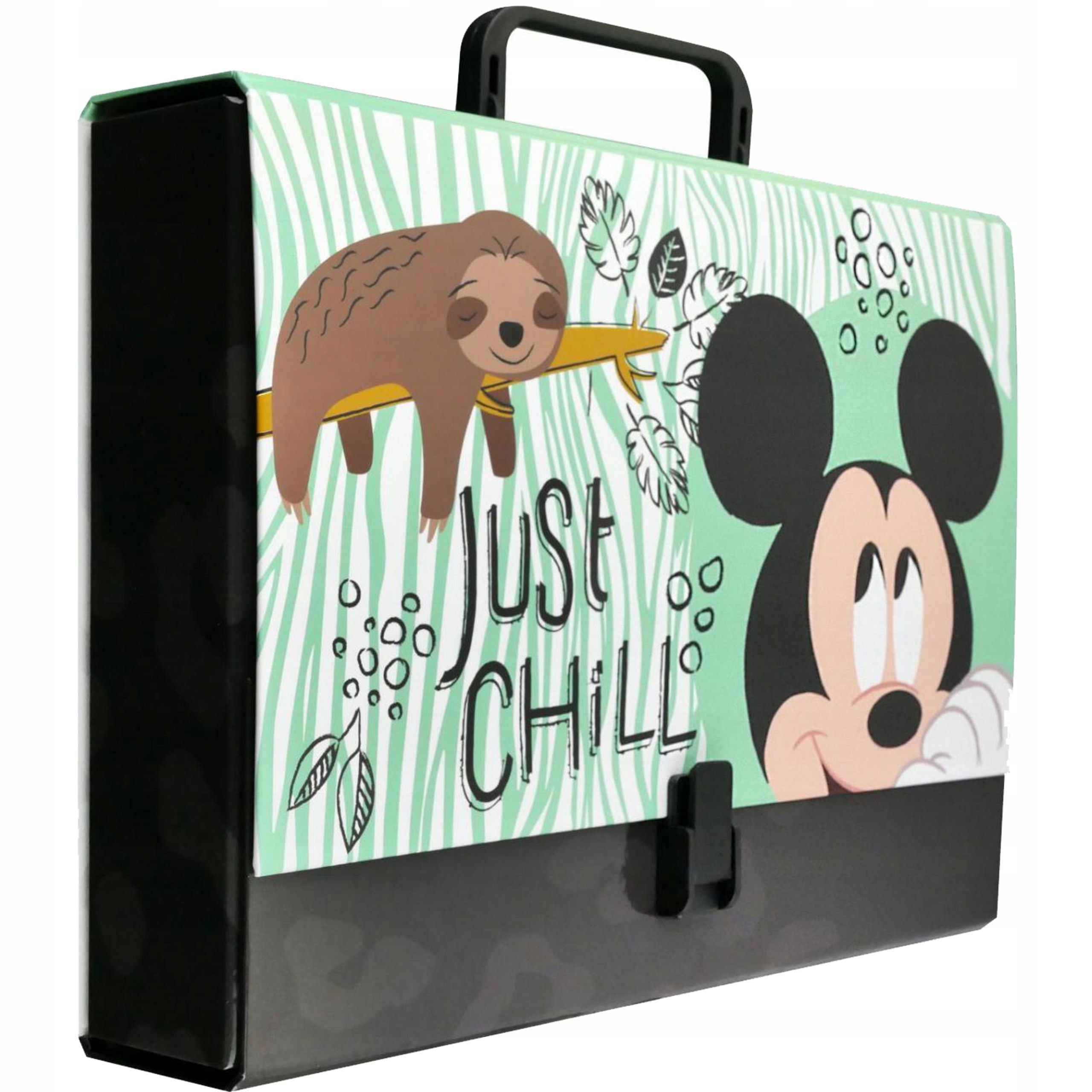 WALIZKA TECZKA Z RĄCZKĄ CHŁOPIĘCA MYSZKA MICKEY Kod producenta 610271