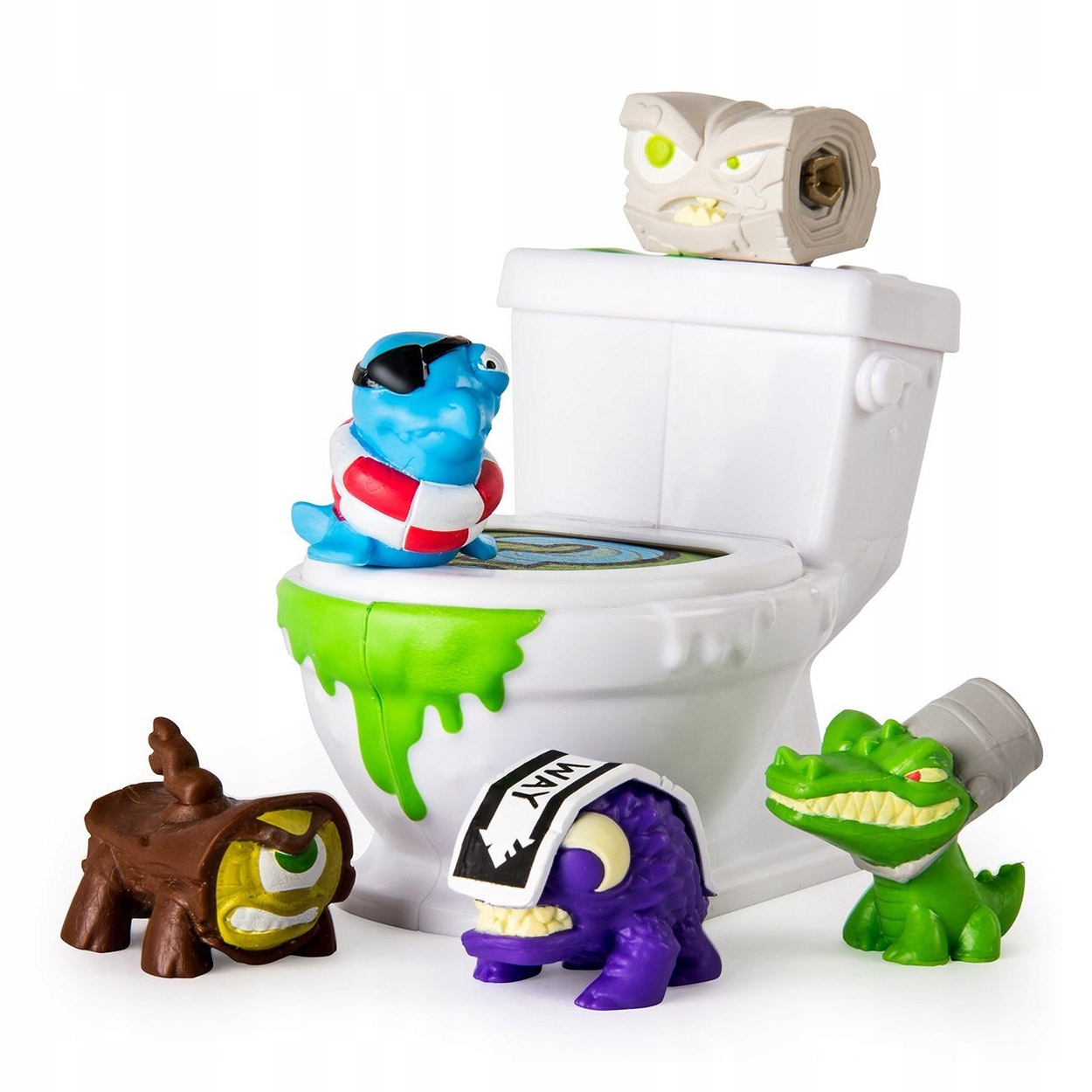 

Flush Force 2-pak Okropna Toaleta kibelek Potwór