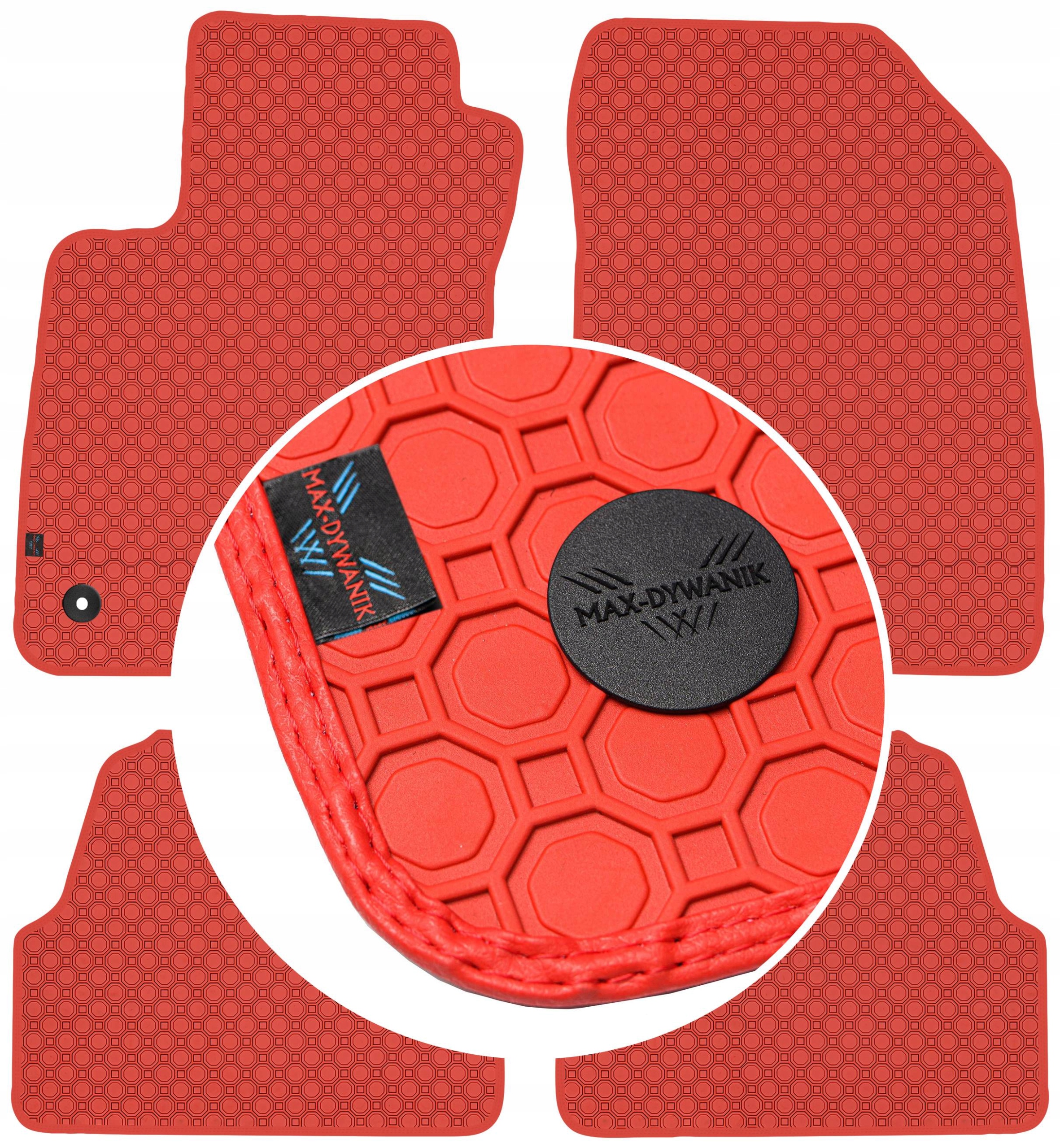 Chevrolet Trax 2013-2019 Koberce Červené