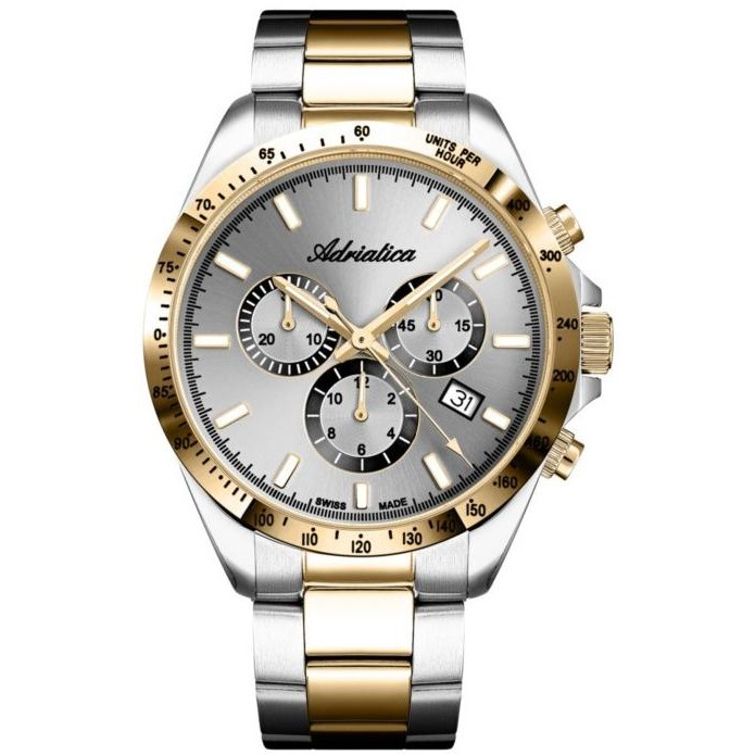 Pánské Hodinky Adriatica A1053.2117CH stříbrné