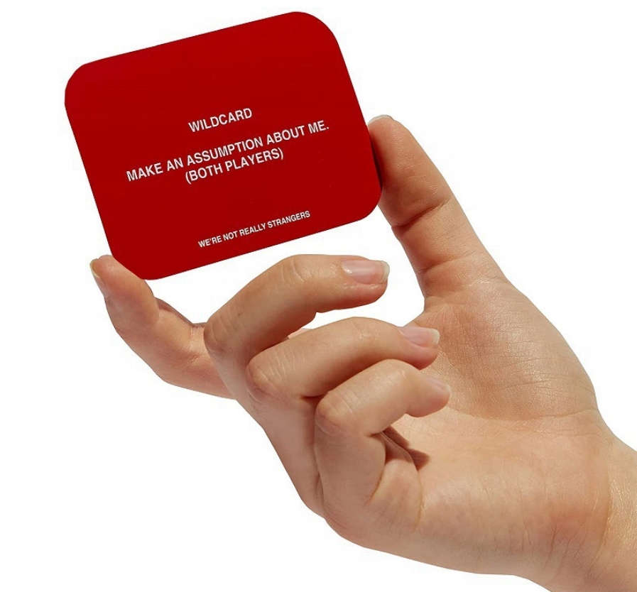 We Not Really Strangers Card Game - interactive , GRY Dla Par I Kochanków Nośnik książka papierowa