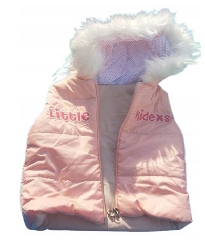 KAMIZELKA bezrękawnik kaptur LEKKO OCIEPLONA 80 Marka Inna marka