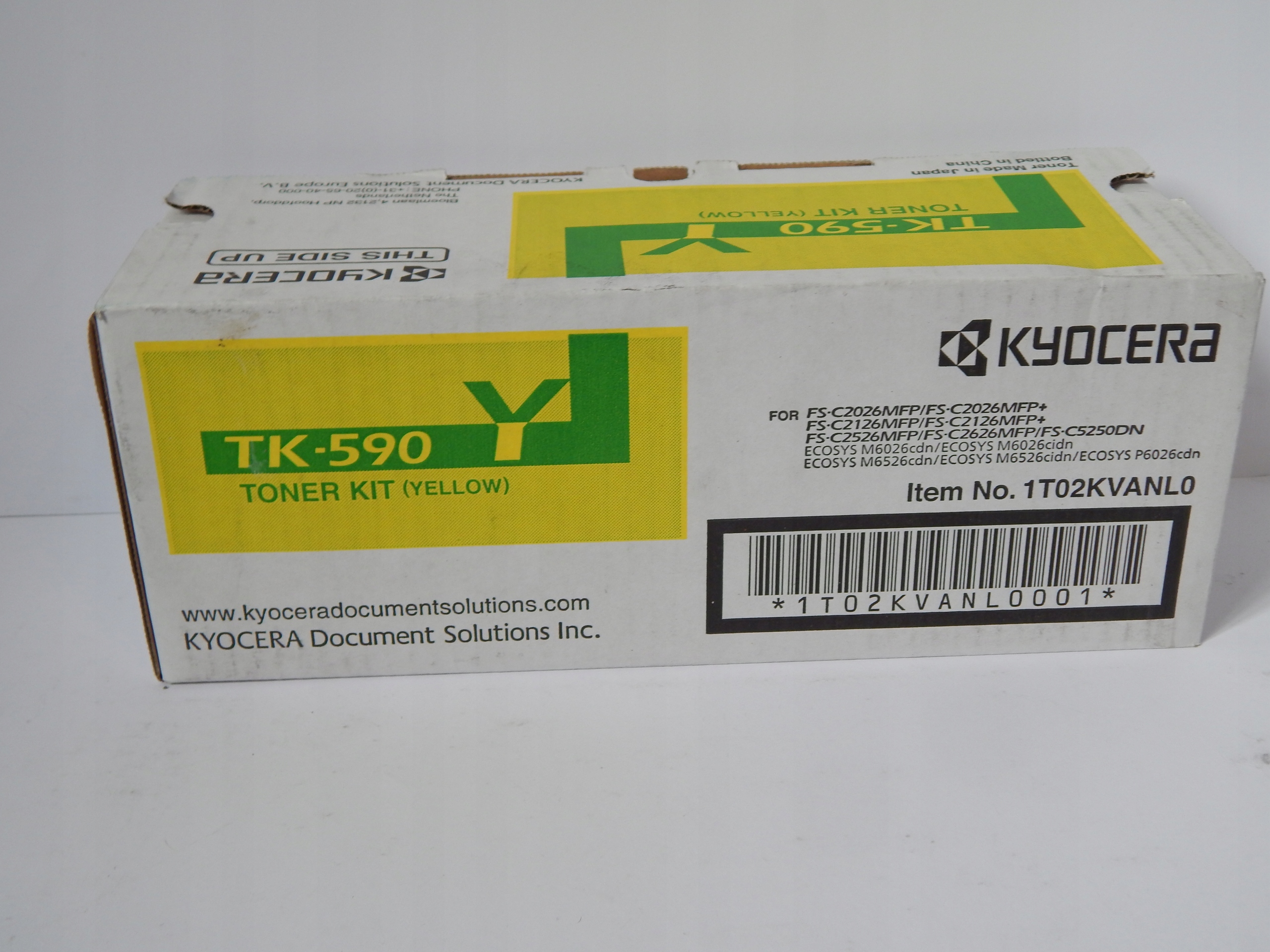 Toner Kyocera TK-590Y zolty(yellow) FS-C2026MFP, originálny