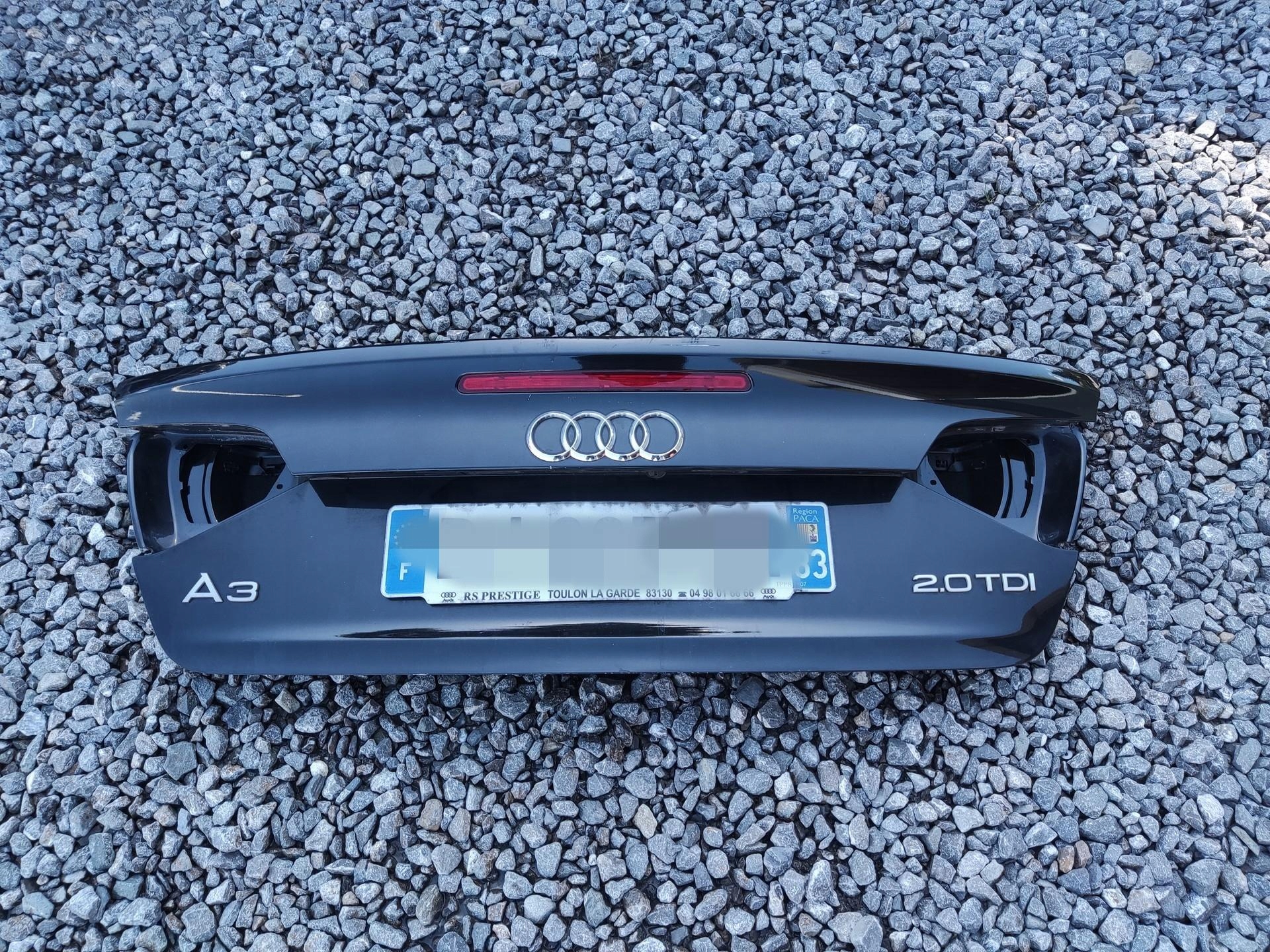 boot door rear cover boot AUDI A3 8P CABRIO 2008-2013