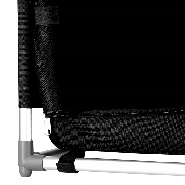 Wolnostojąca Szafka Szafa Turystyczna Składana + Pokrowiec Solidna Kolor dominujący czarny