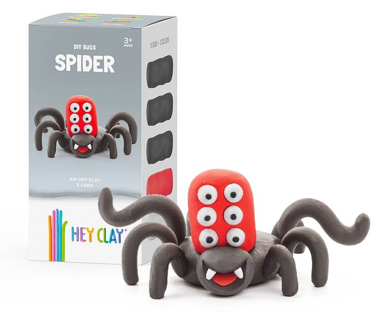 

Tm Toys Hey Clay Masa Plastyczna Pająk HCLMB006