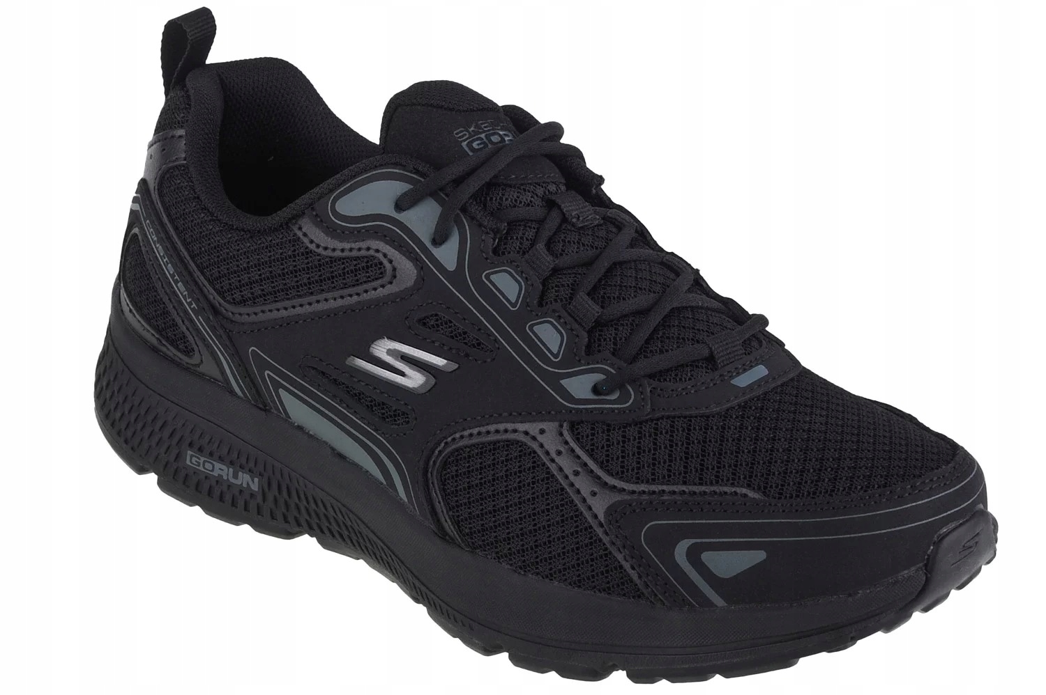 Skechers Ripkent Pánské Sportovní Boty Černé Šněrovací 45 6IA