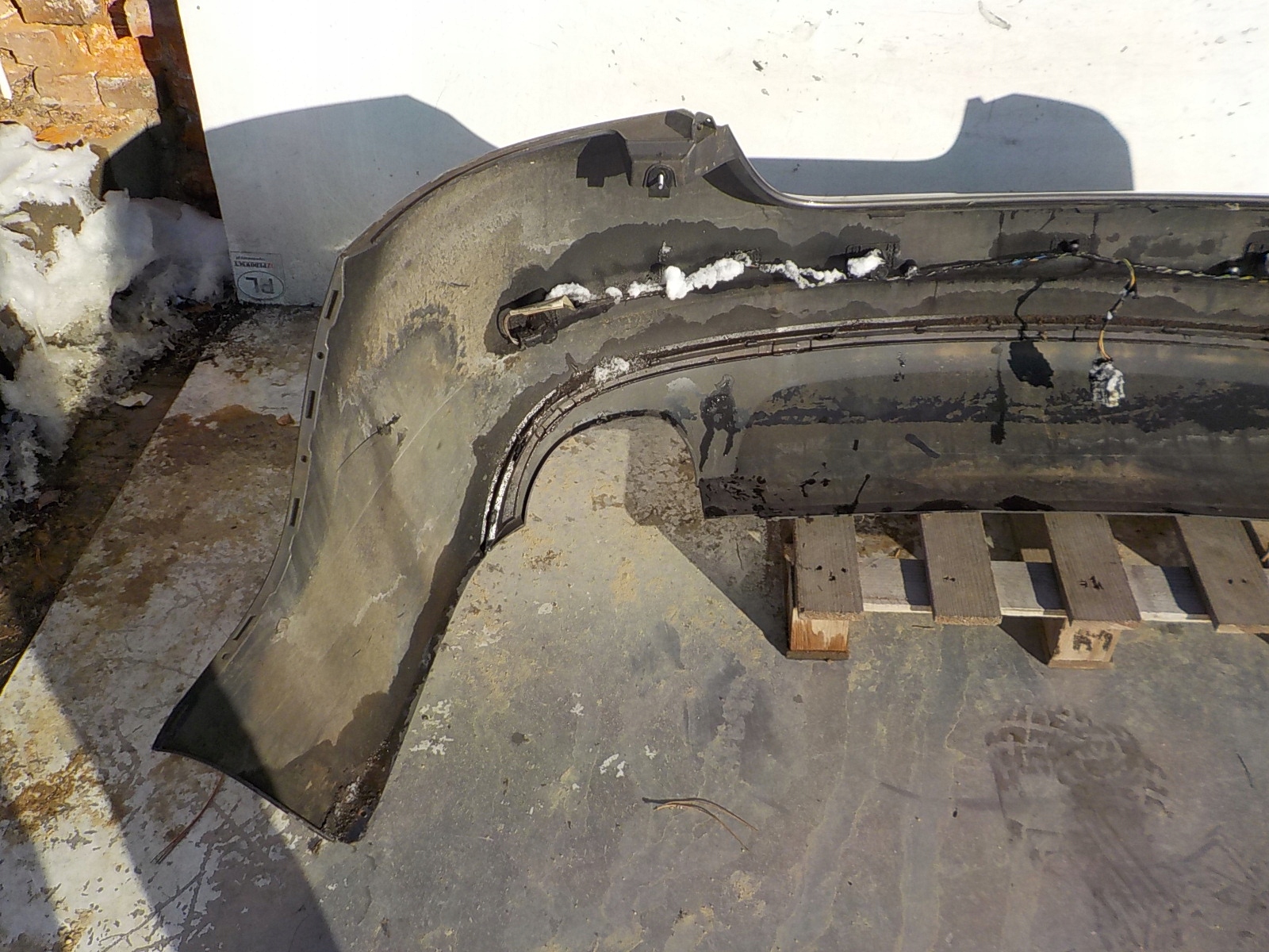 241 JAGUAR XF X250 PDC bumper rear part rear