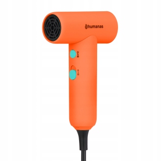 Humanas AirTouch HD-AT03 mini suszarka podróżna z jonizacją, pomarańczowa