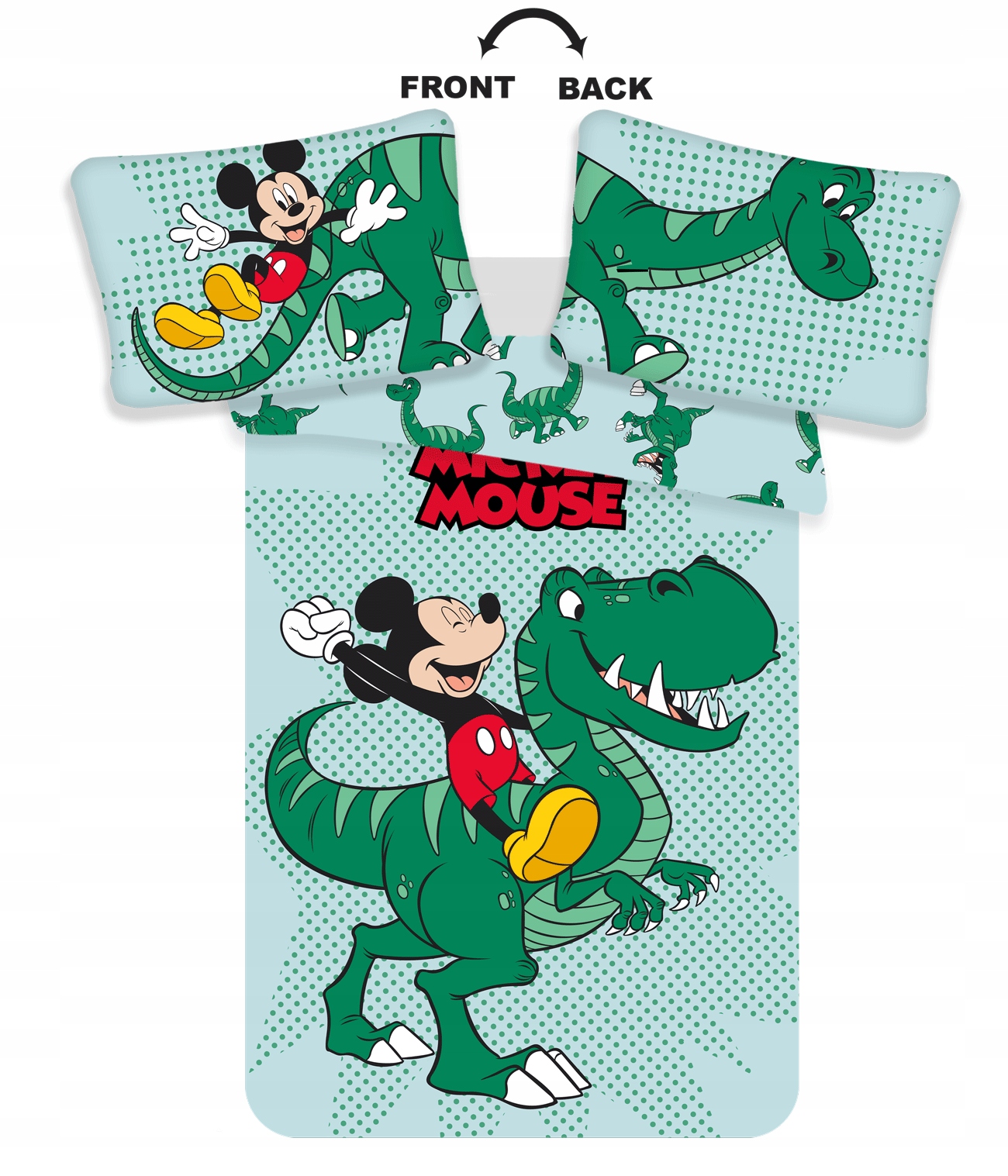 

Pościel do łóżeczka 90X120 Mickey Miki Mouse Dino