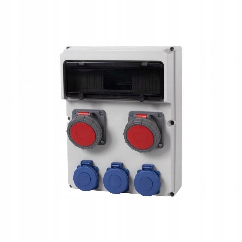 Rozvádzač Femo 13M 16A/5P, 32A/5P, 3x230V IP65