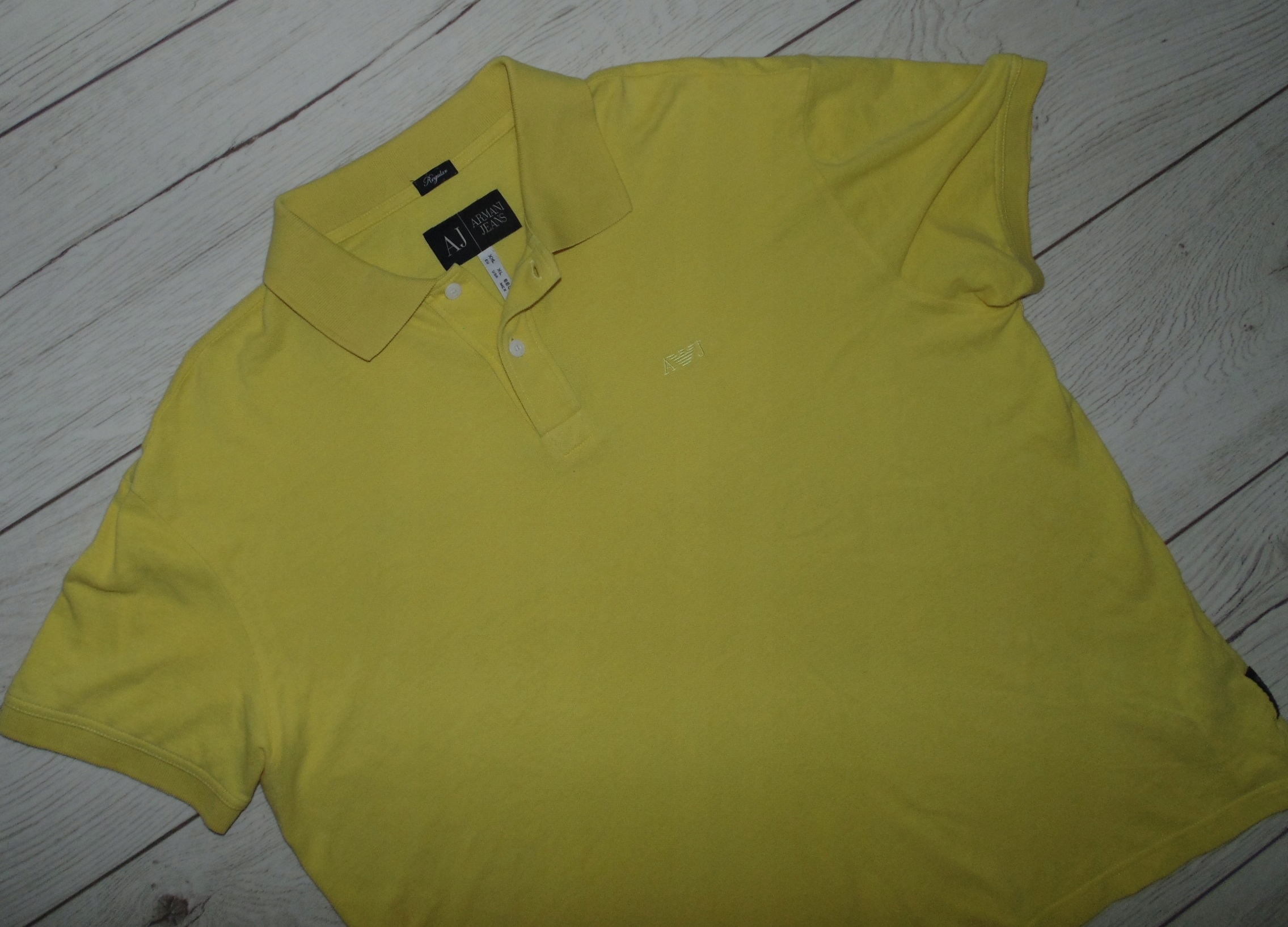 ARMANI KOSZULKA POLO DAMSKA r. XXL Rękaw krótki rękaw