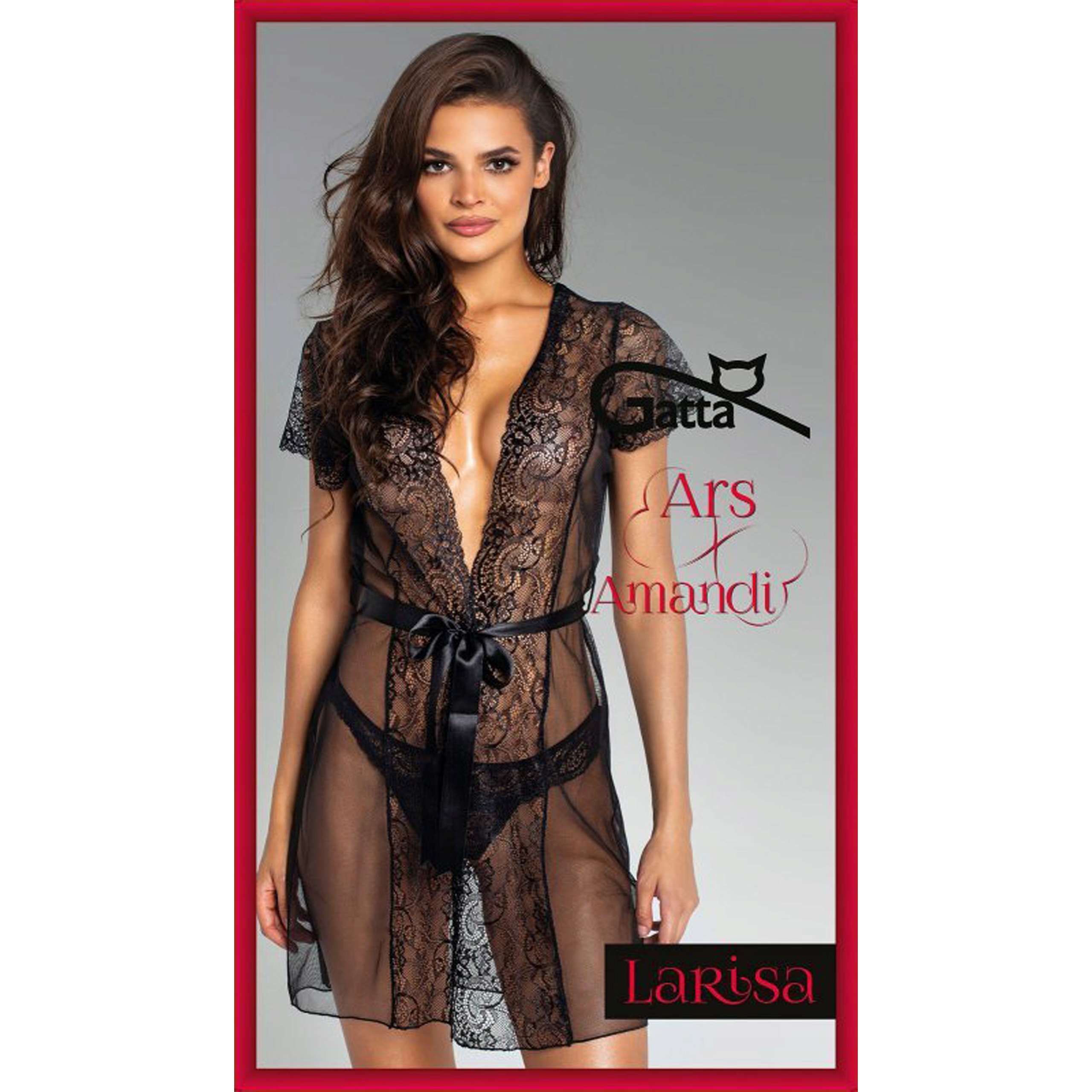 

Szlafrok i stringi Gatta Ars Amandi Larisa S/m