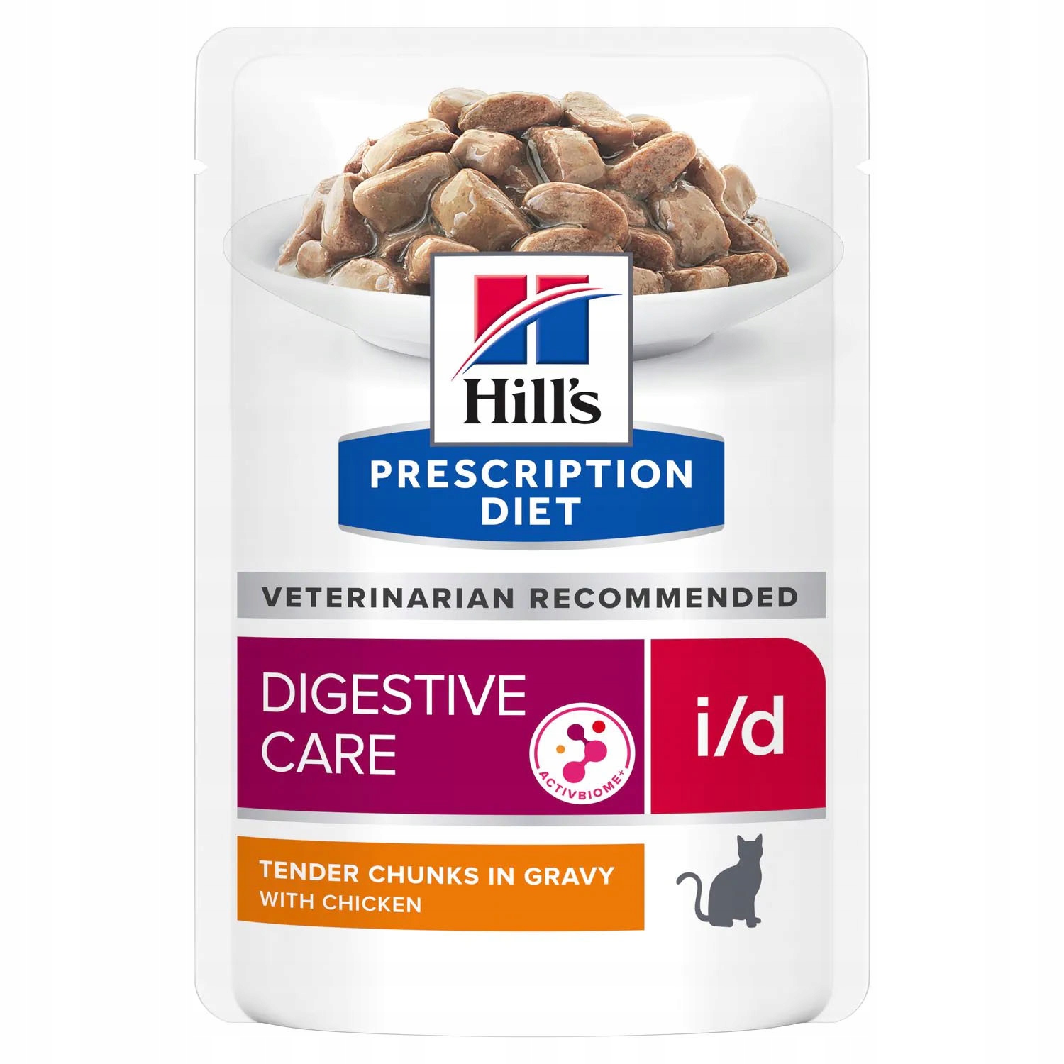 Levně Hill's Pd Feline i/d Digestive Care Chicken kapsička omáčka 12x 85g