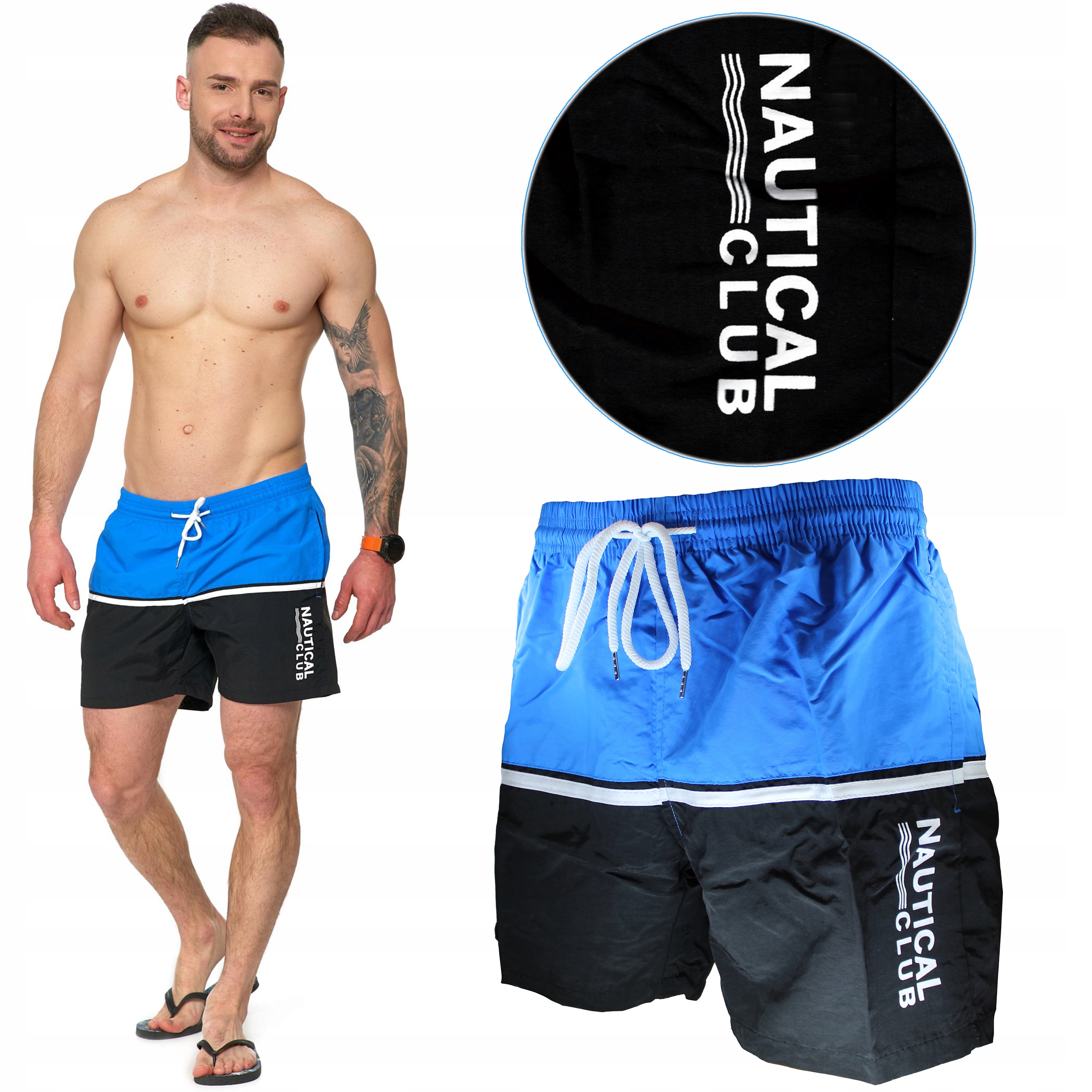 

Szorty męskie plażowe Moraj KSZ2100-005 Black M