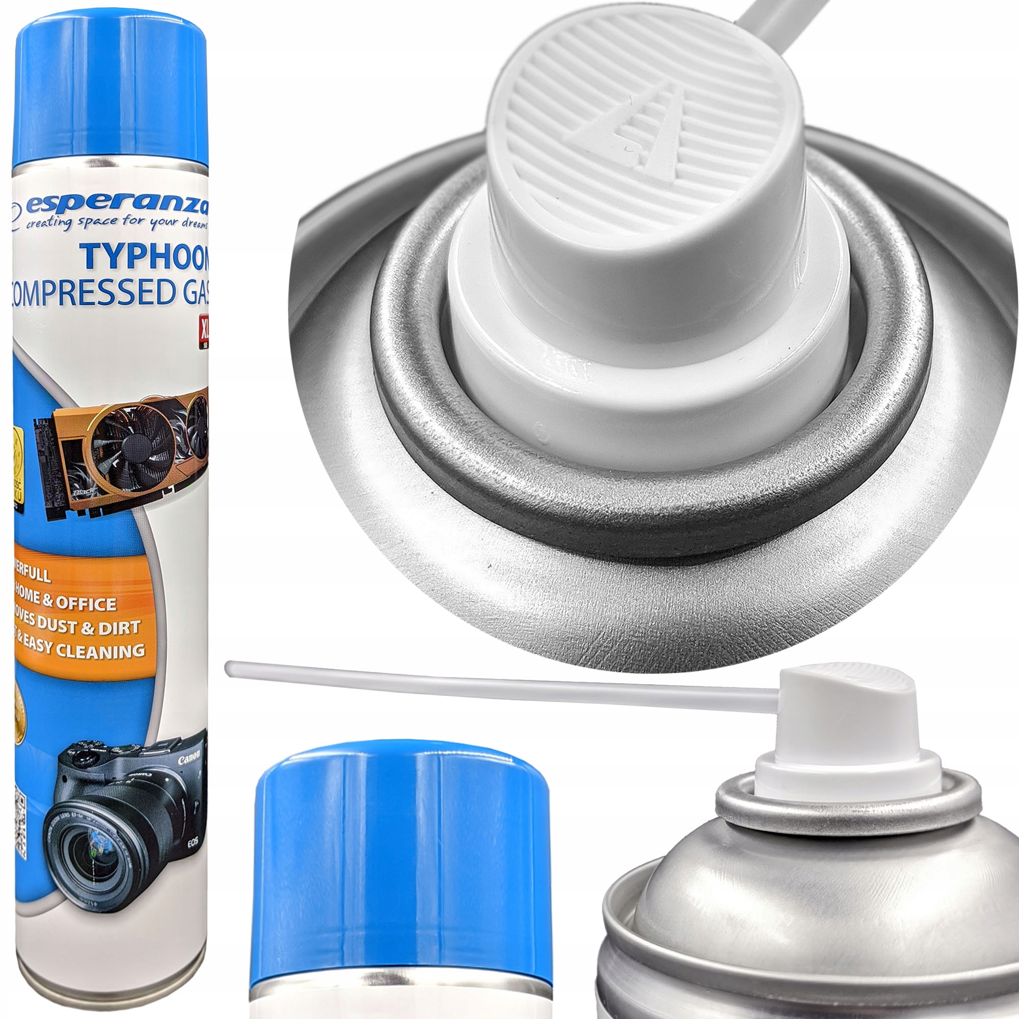 

Gaz Sprężony Sprężone Powietrze 750ML XXL + Rurka