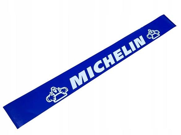 Pas przeciwsłoneczny naklejka Michelin zmiennicy Fiat 125p i inne