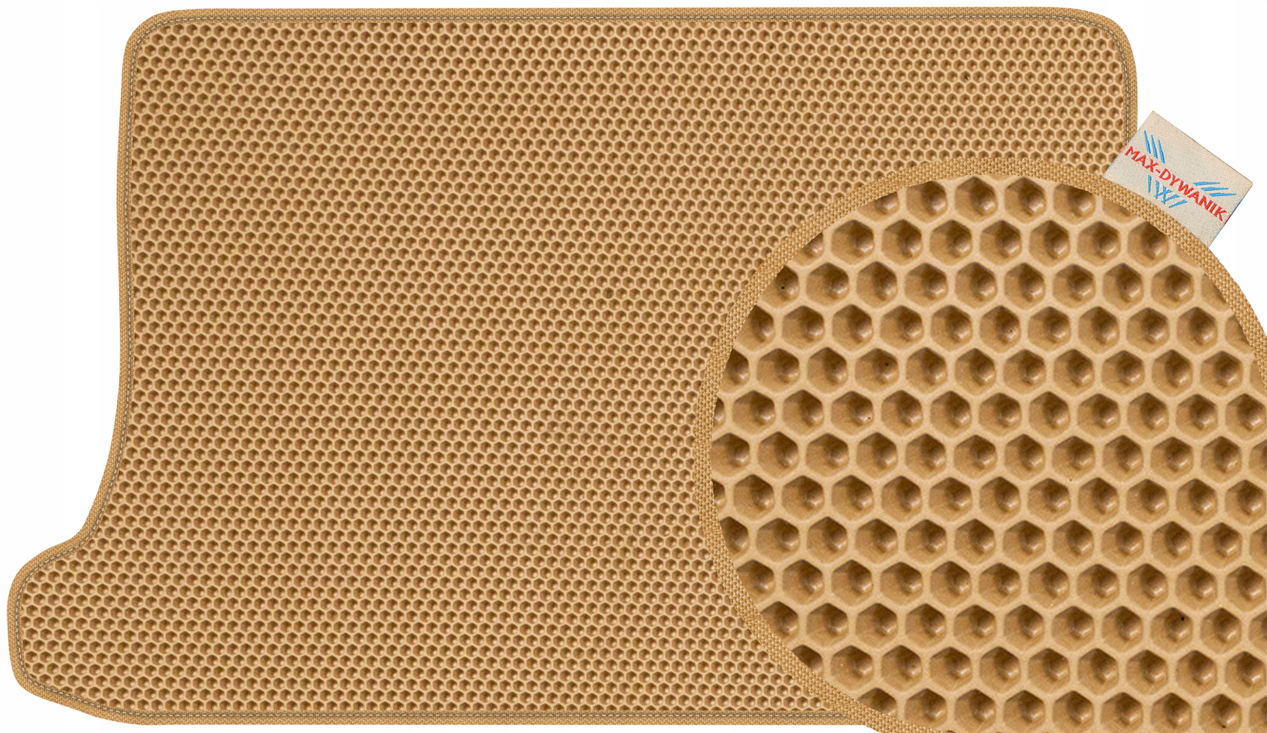 Land Cruiser J90 Short 1997-2003 Vložka do zavazadlového prostoru Eva Honey Béžová