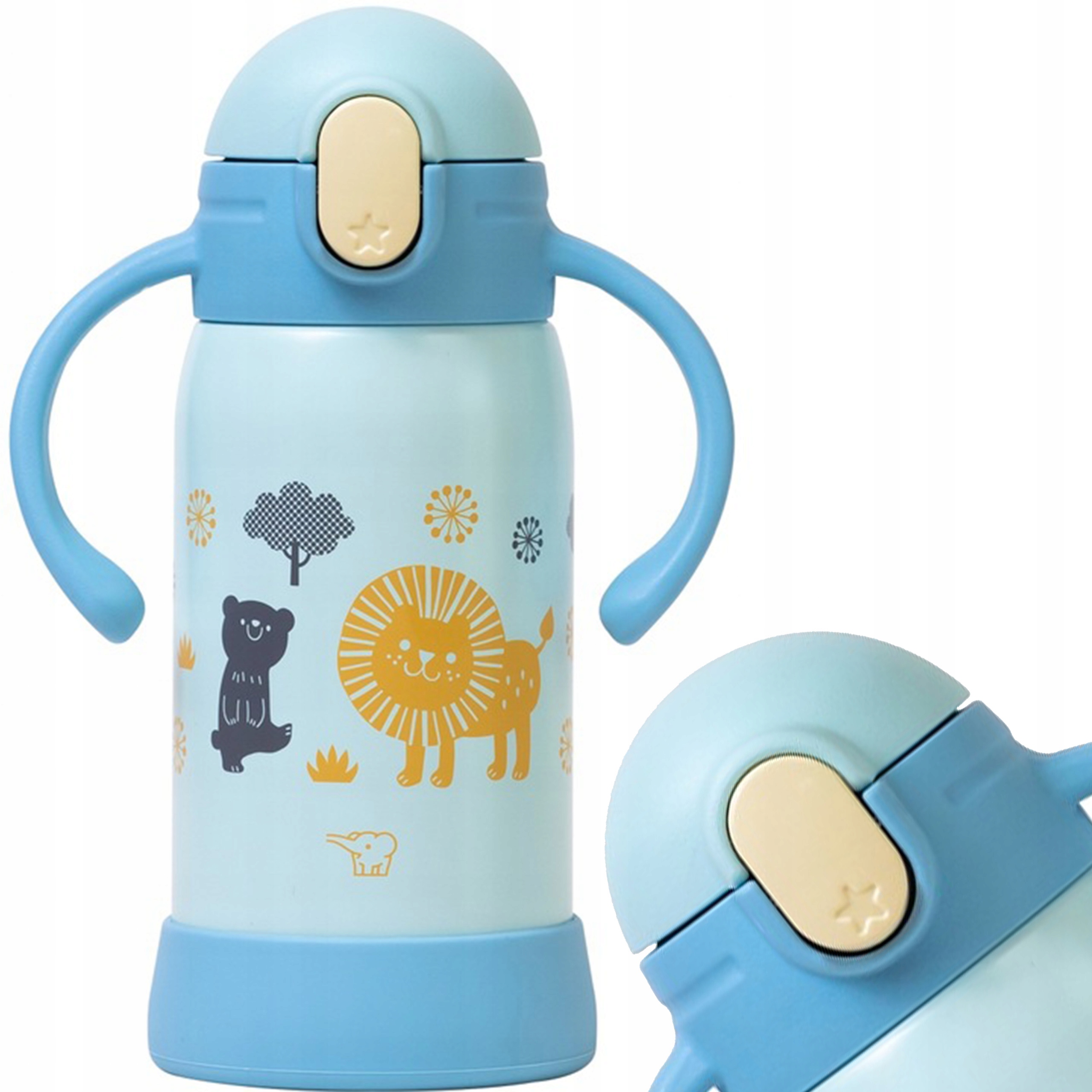 Malý termohrnek do školy Zojirushi SQ-DA30E-AA modrý