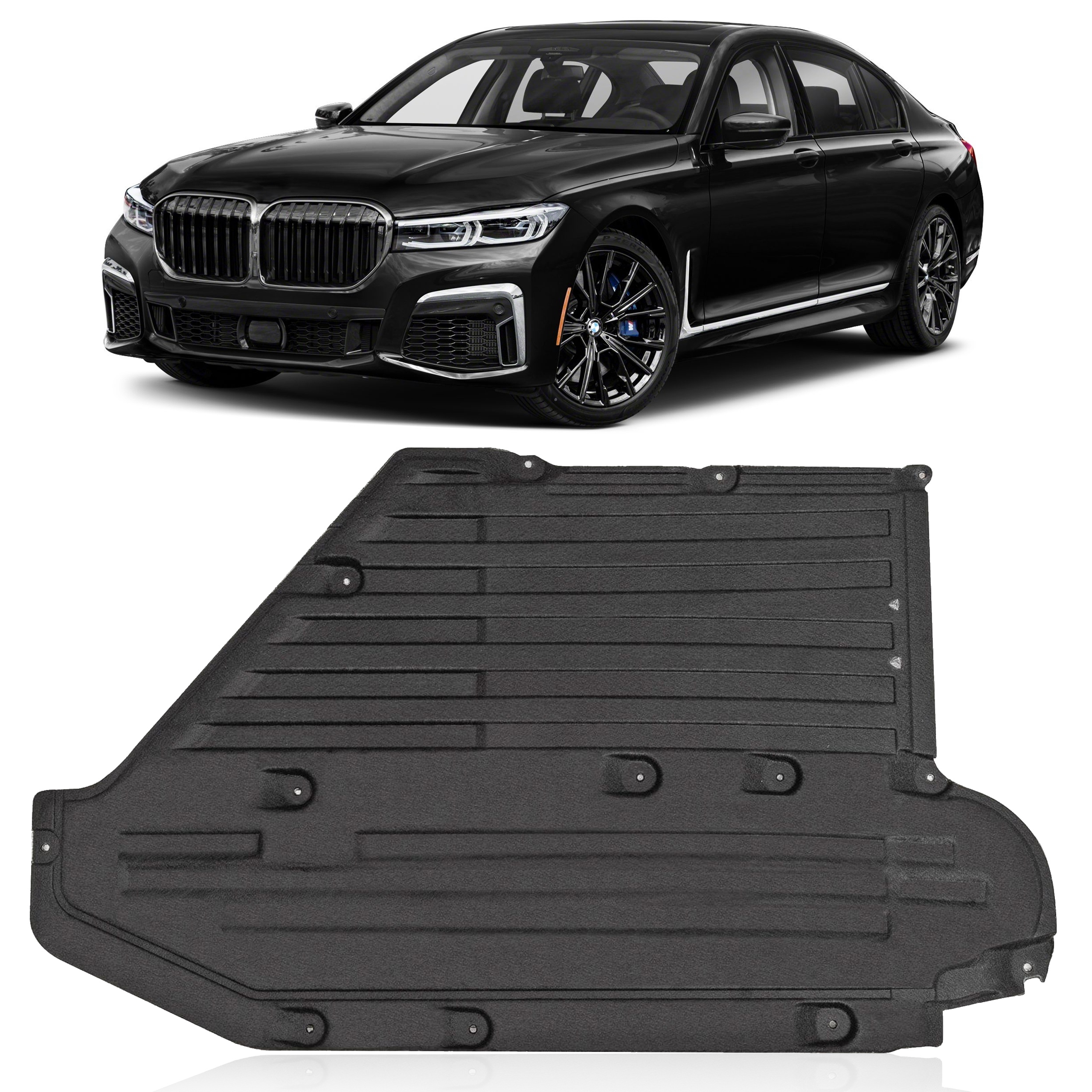 Bmw Řada 7 G11 2015 – Ochrana Podlahy Podvozku, Podlahová Krytina 51757340172