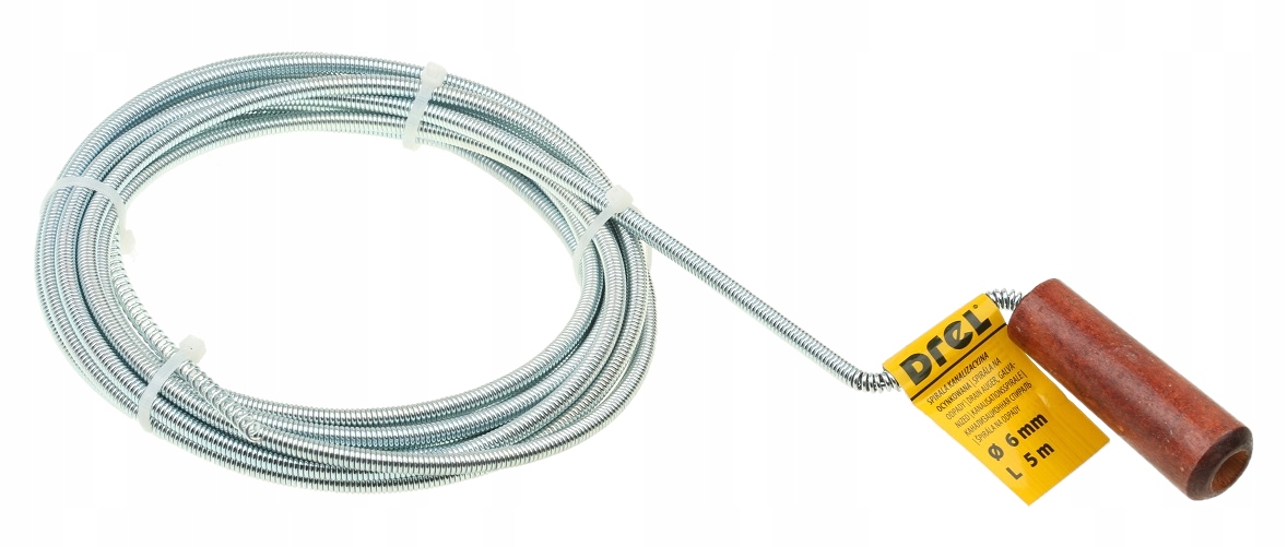 

Spirala Kanalizacyjna 6 mm x 5 m Sprężyna Żmijka