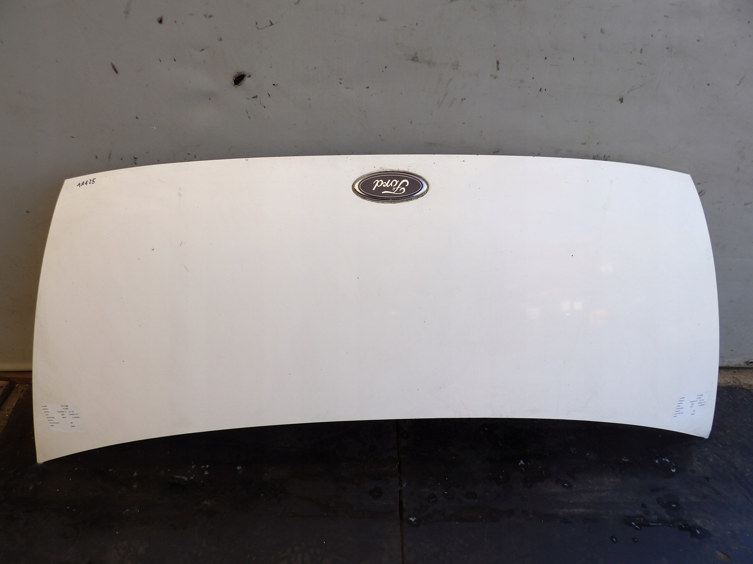 Ford Transit V cofano lak. AA