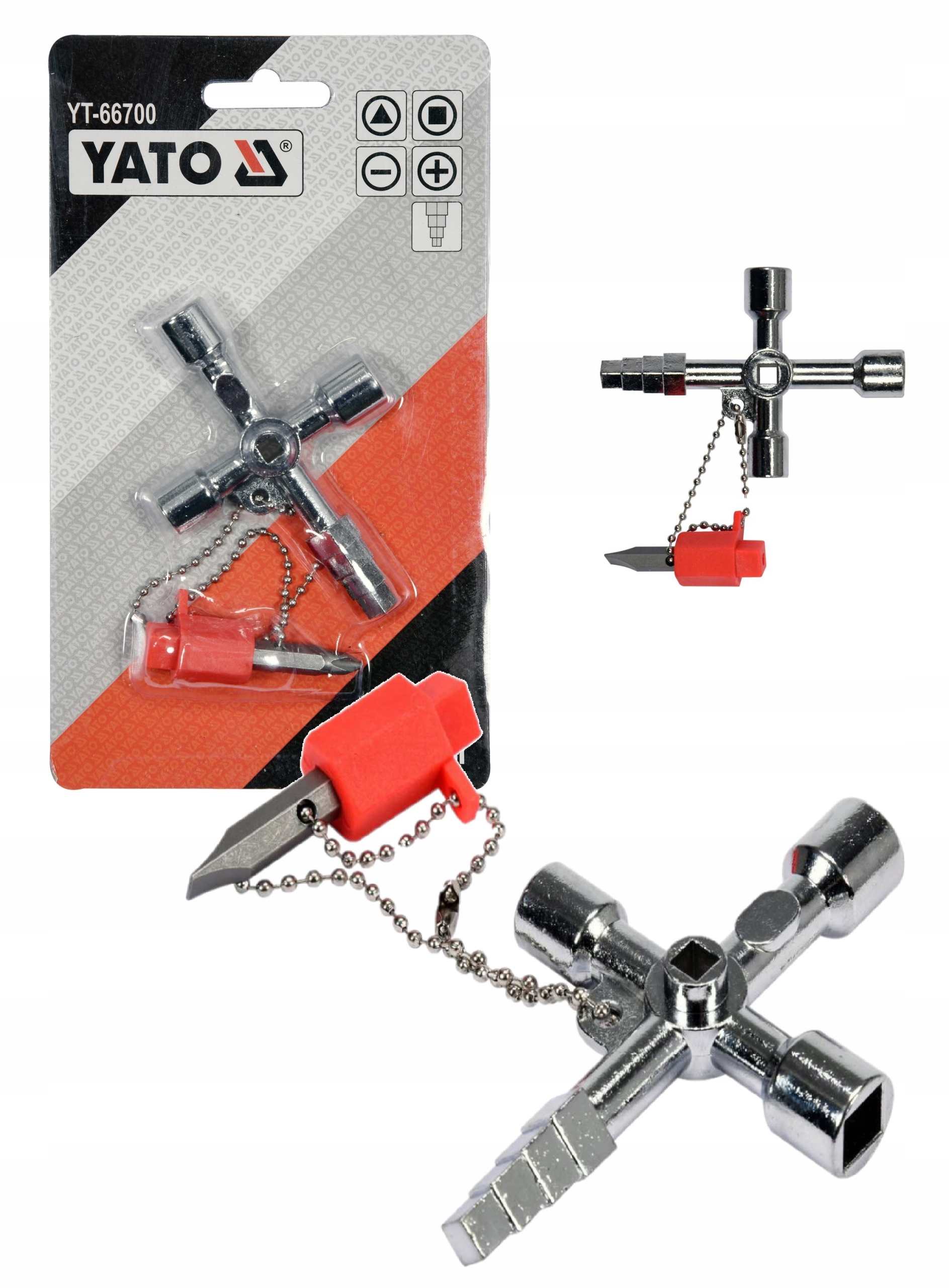 

Klucz Do Szafek Szaf Serwisowych Yato YT-66700