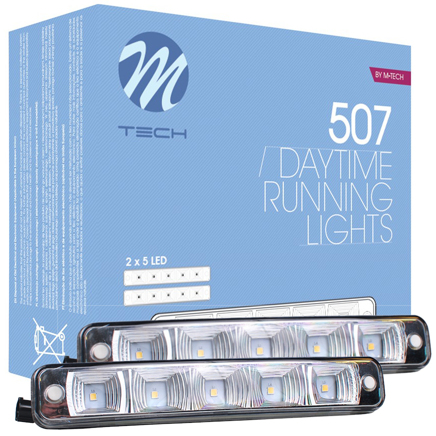 Dzienne Światła Lampy DRL Homologacja LED 507 MOC
