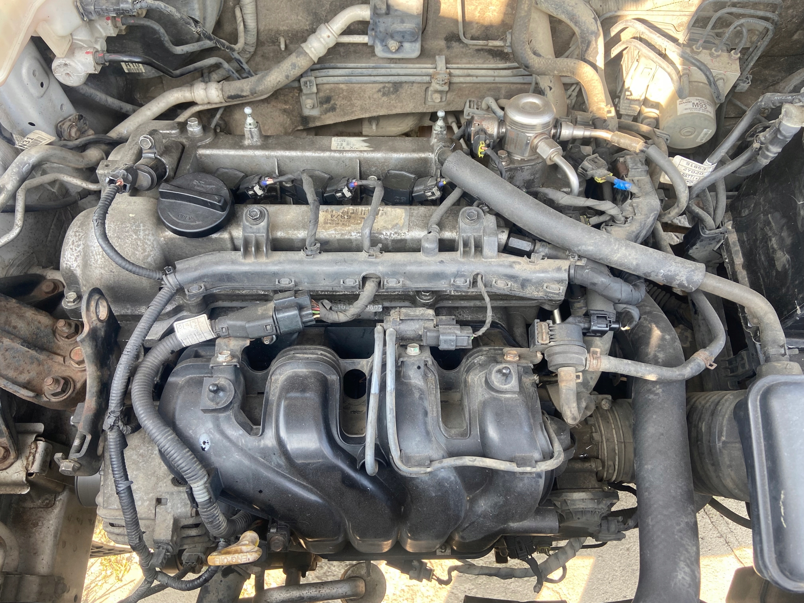 Двигатель 1.6 G4FD Hyundai IX35 160 тыс. км.