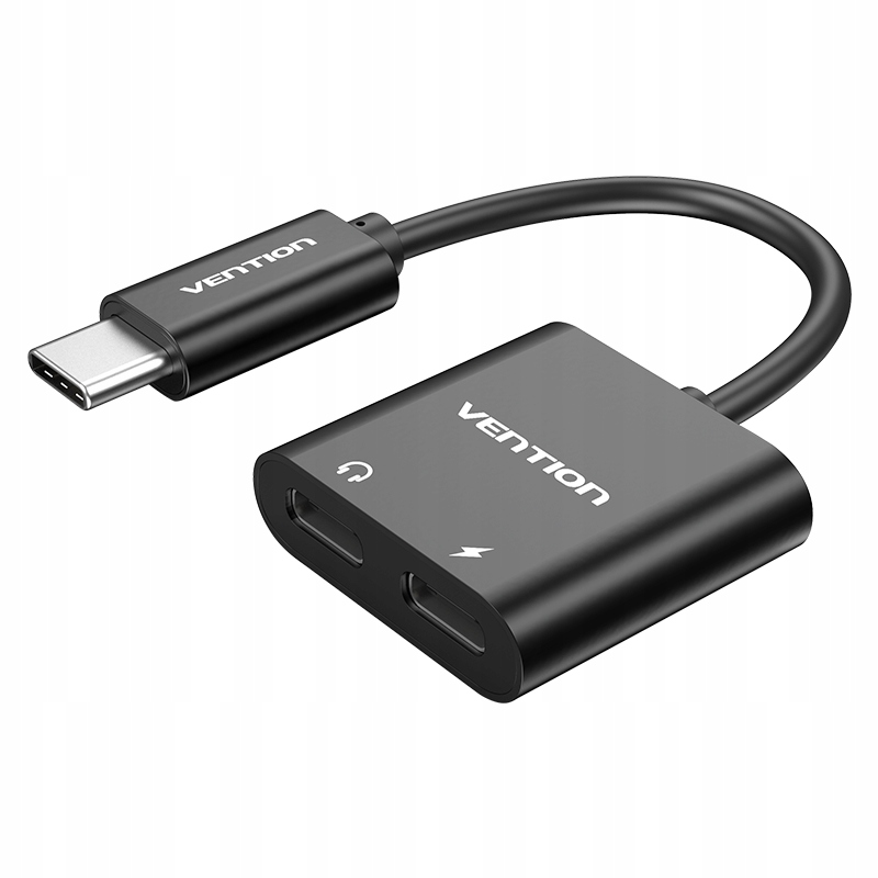 

Vention Usb Type-C -- Type-C Słuchawki + Ładowanie