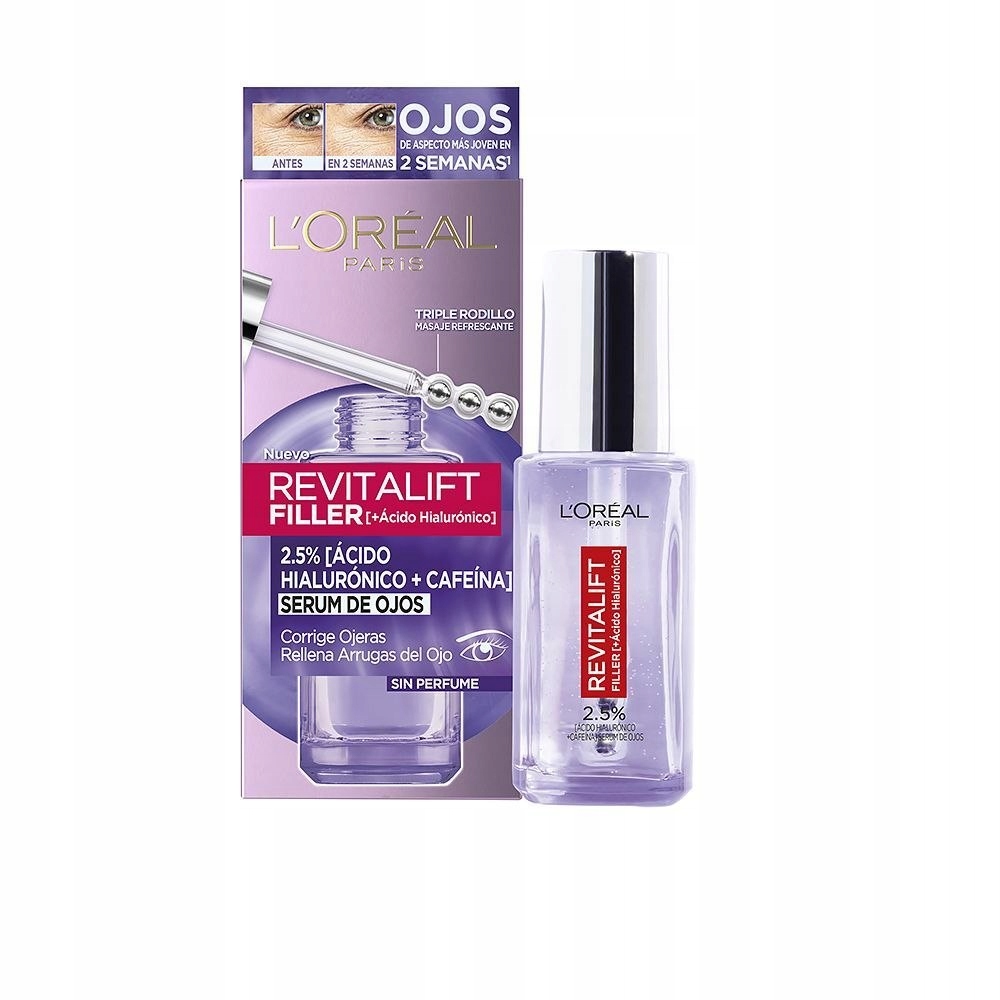 Sérum pod oči L'Oreal Make Up Revitalift Filler Korektor pod oči Proti