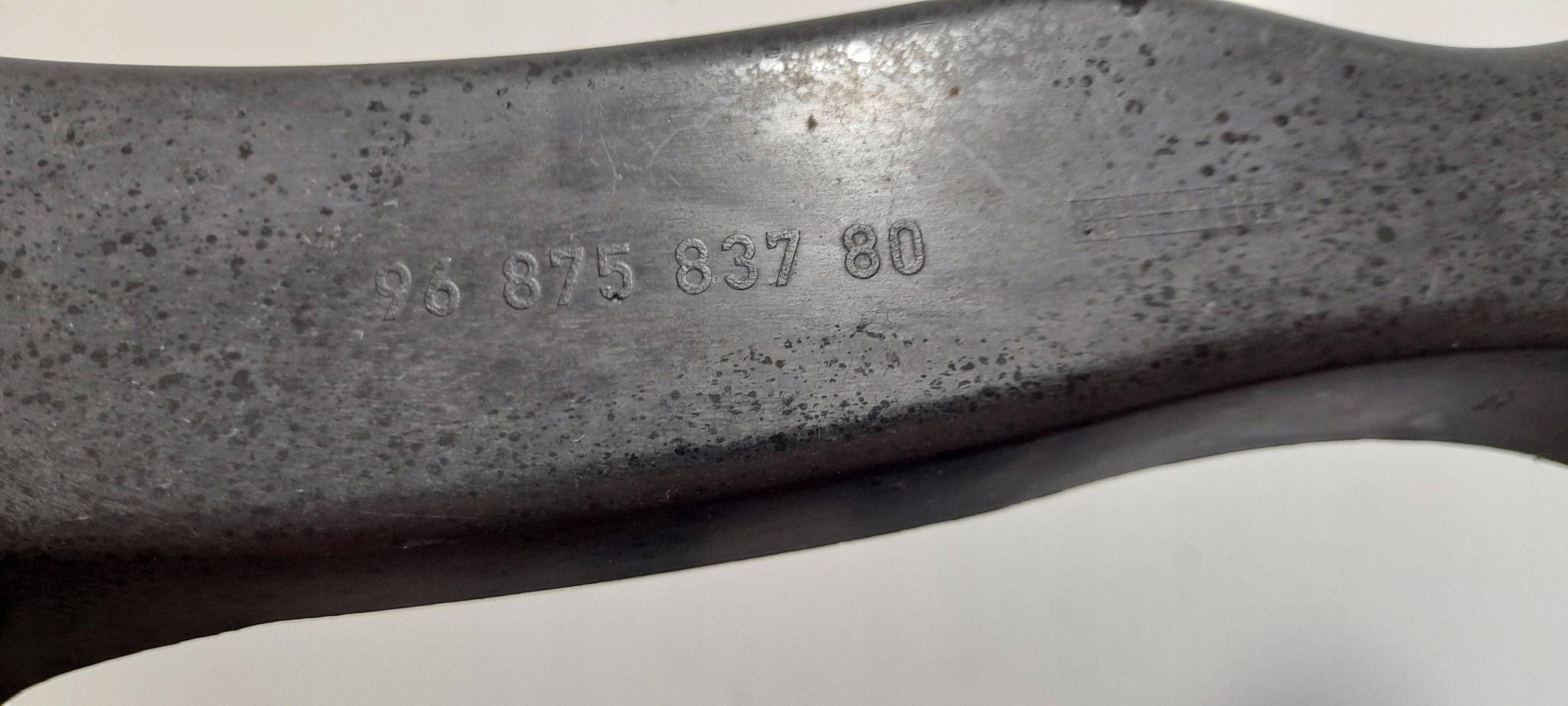 Citroen DS5 bumper bracket rear left 9687583780 (D46)