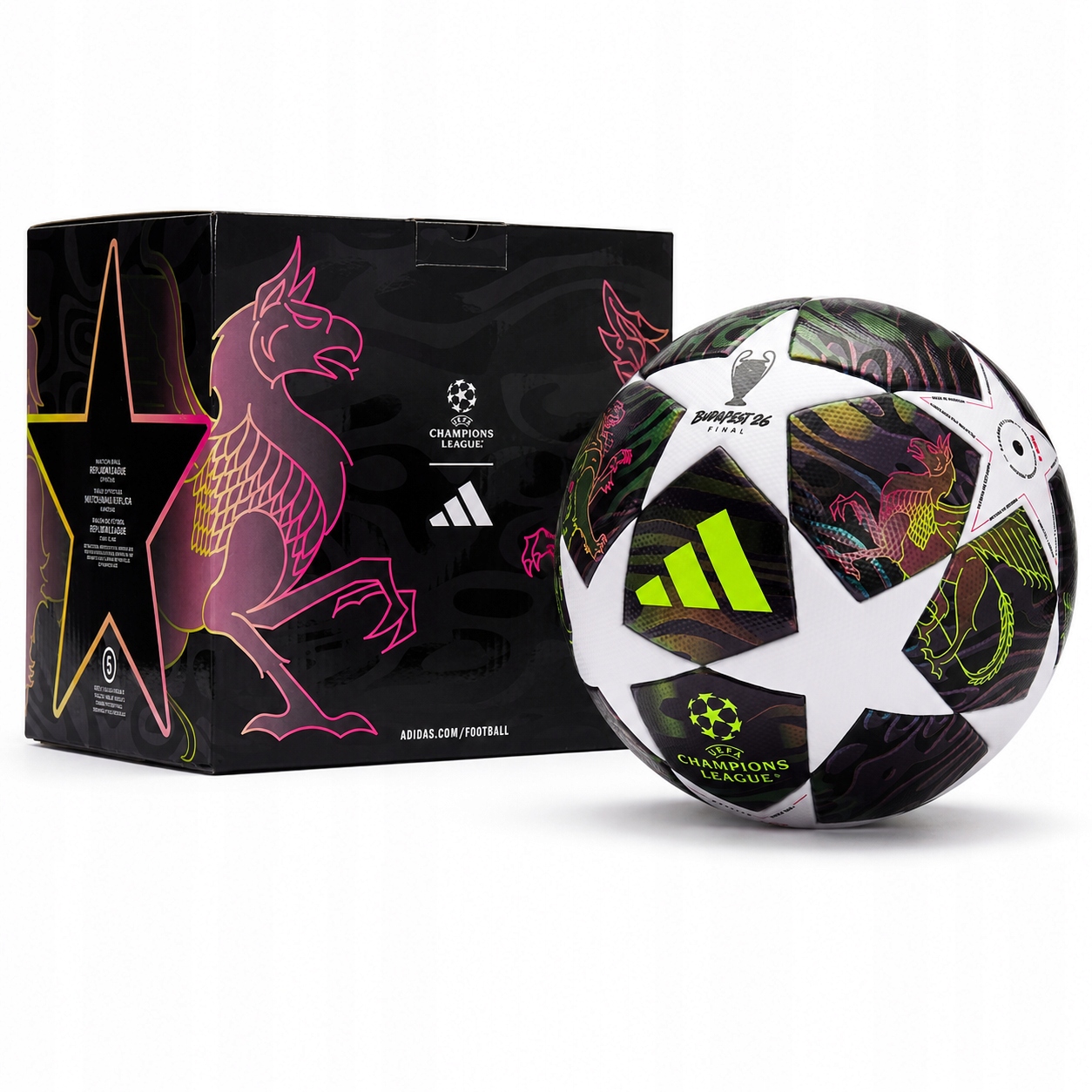Adidas Oryginalna Nowa Piłka Nożna Liga Mistrzów Finał 2026