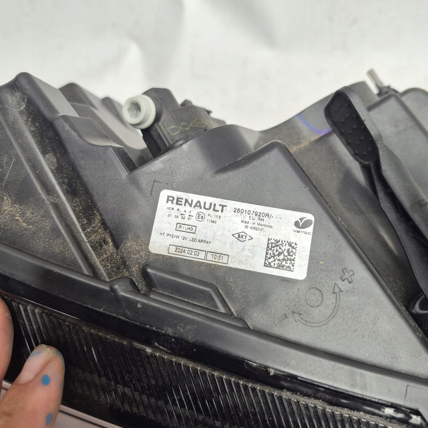 DACIA SANDERO III 20- light right front front FULL LED 260107920R