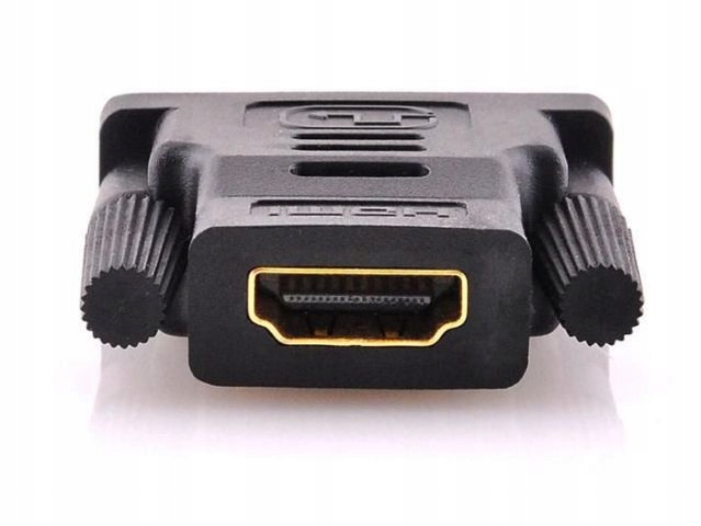 DVI til HDMI-adapter FullHD GOLD EAN 5903857460629