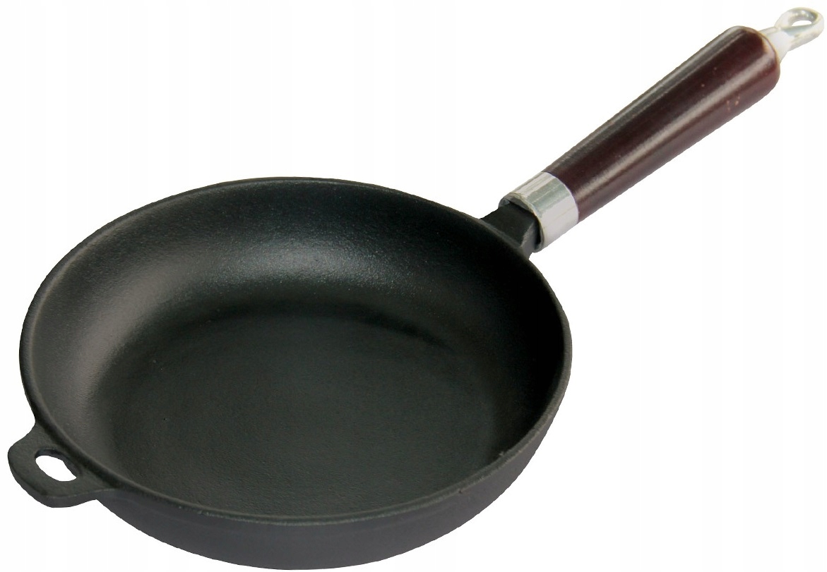 PATELNIA ŻELIWNA GŁĘBOKA CIĘŻKA CYGAŃSKA