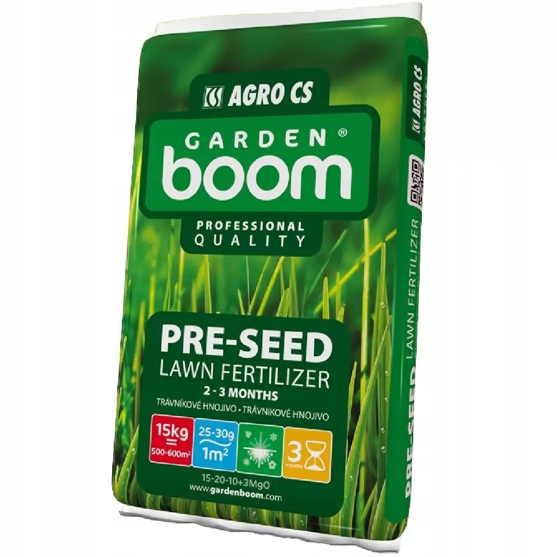 Trávnikové hnojivo Garden Boom Pre-seed
