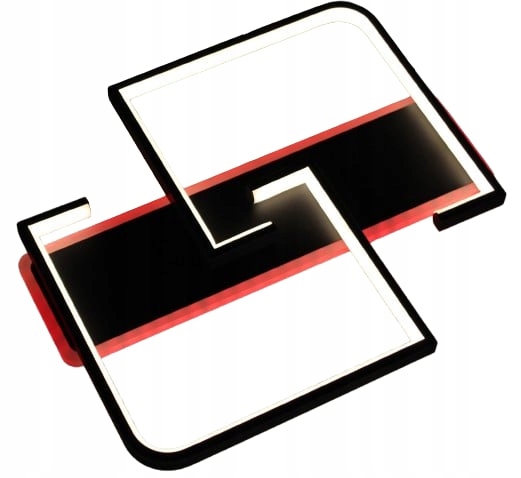 Lampa Led Kwadrat Sufitowa Plafon Led Oprawa Pilot Rgb