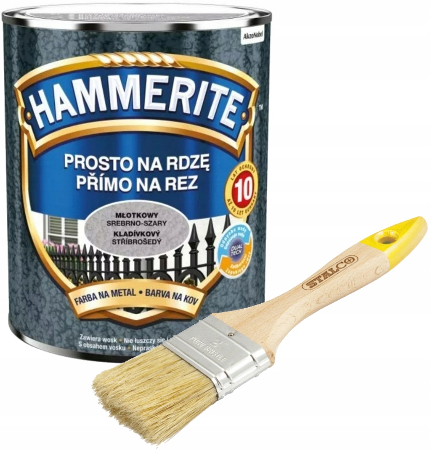 

Hammerite Młotkowy Srebrno Szary 2,5L
