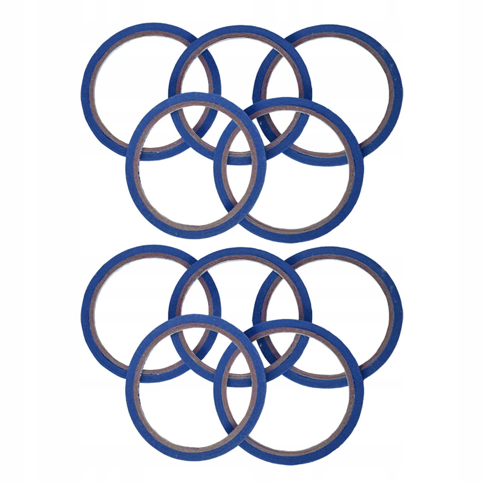 10 Rolls Grid Marking Tape Self Adhesive Blue