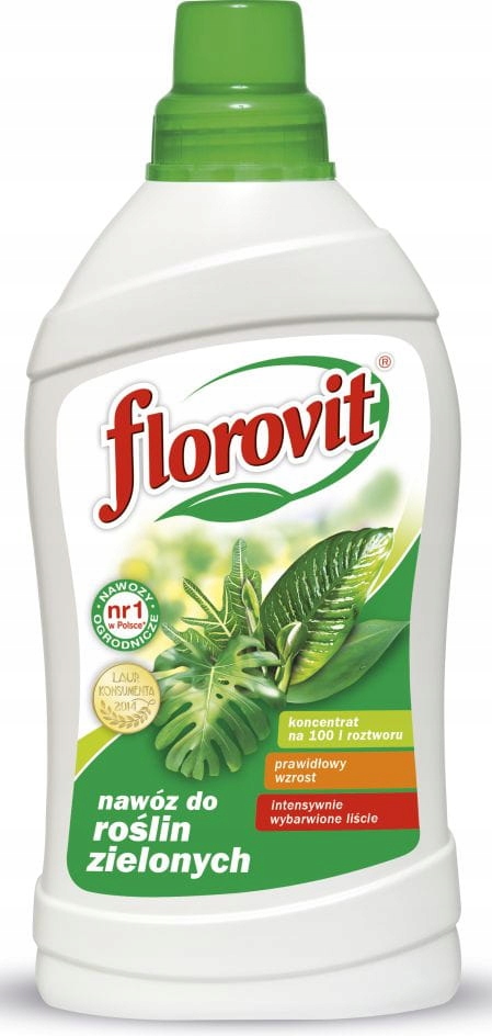 

Nawóz do Roślin zielonych 1L Florovit na 100L wody