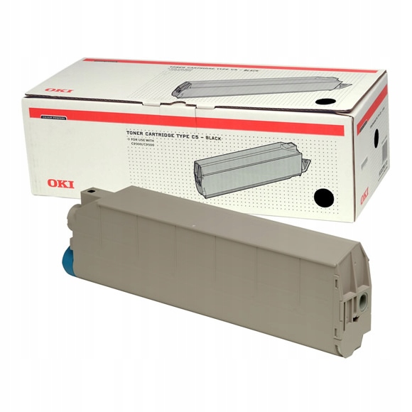 Toner Oki 41963608 černý (black), šedá