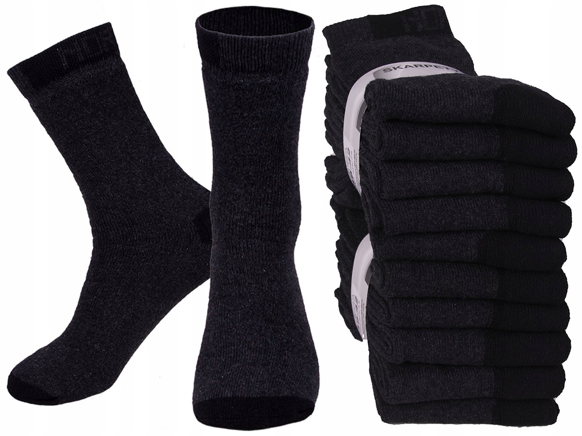 10x ROBOCZE BAWEŁNIANE skarpety FROTTE FROTA 39-42